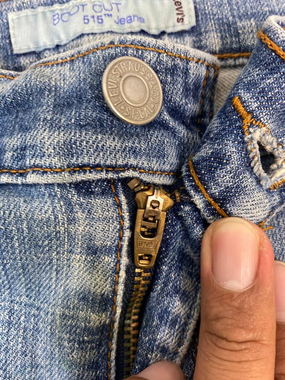 Levi's vintage levis 515 bootcut flare denim Size 37" - 13 Thumbnail