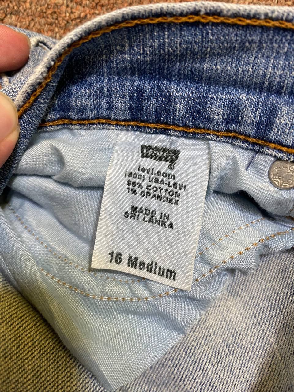 Levi's vintage levis 515 bootcut flare denim Size 37" - 15 Thumbnail
