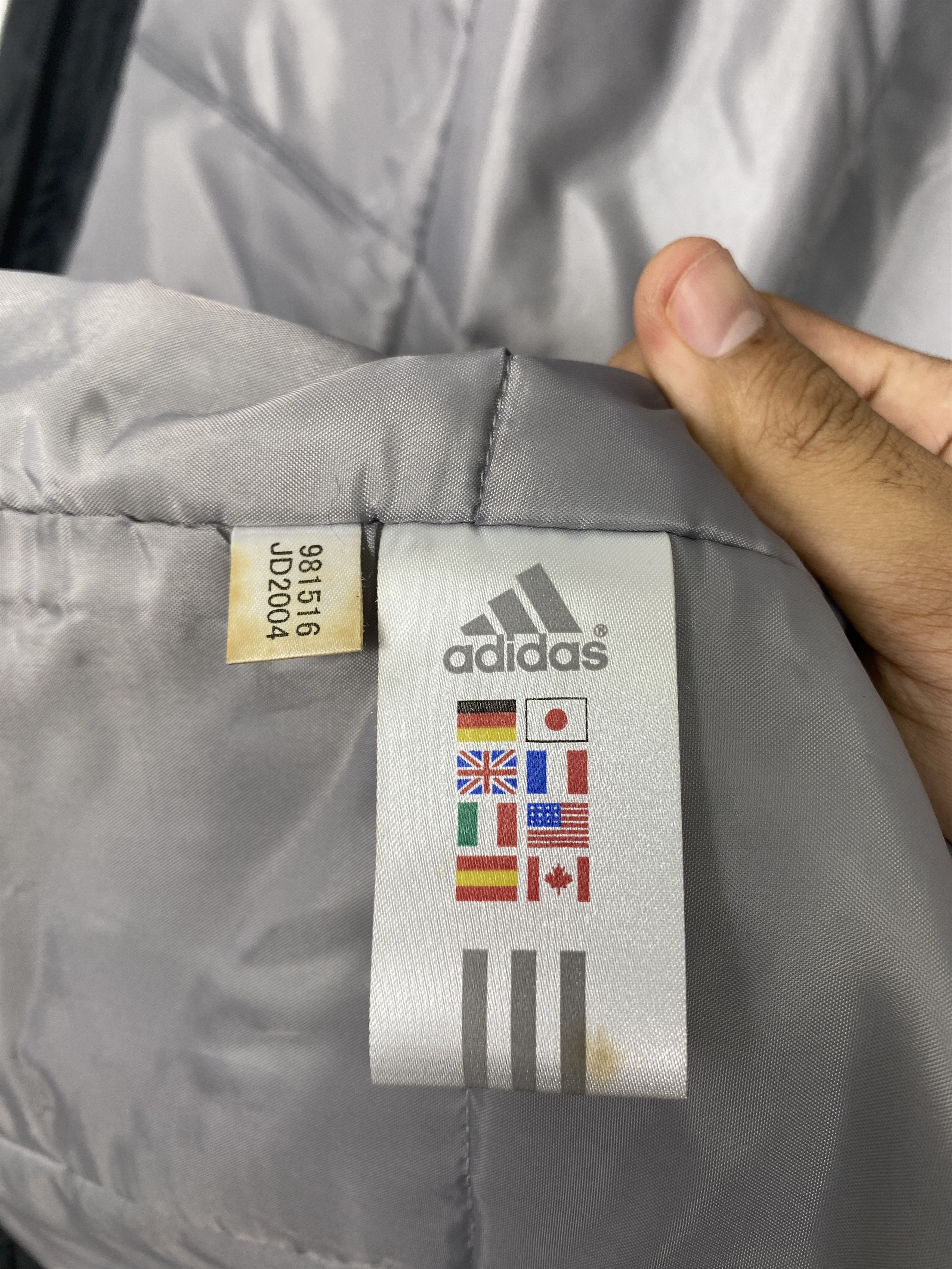 Adidas Vintage Adidas Zip Up Long Jacket J1420 Size US S / EU 44-46 / 1 - 10 Thumbnail