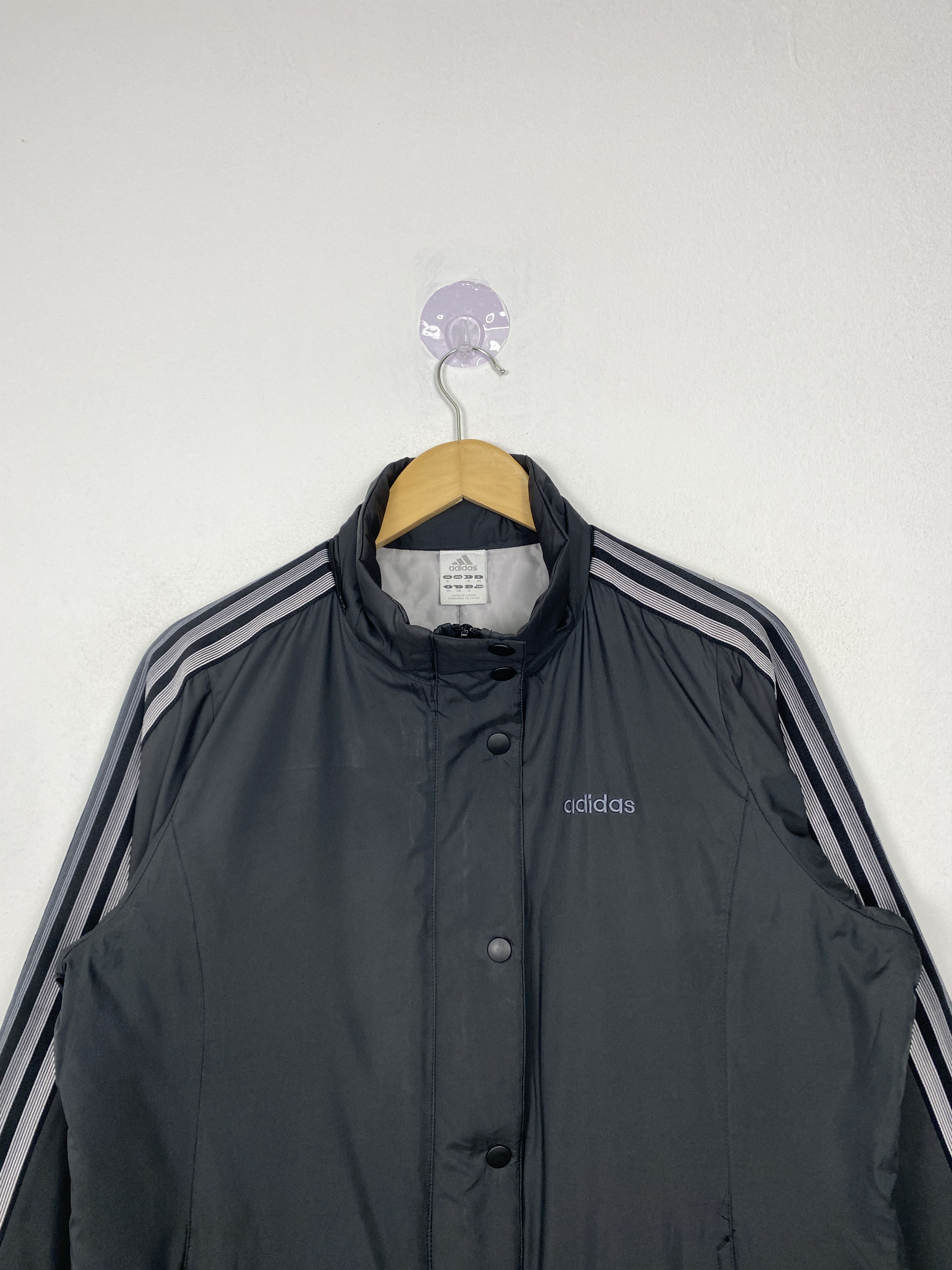 Adidas Vintage Adidas Zip Up Long Jacket J1420 Size US S / EU 44-46 / 1 - 2 Thumbnail