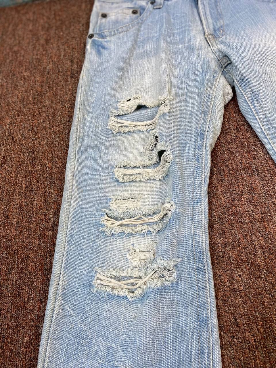 Japanese Brand vintage japanese brands distressed denim Size US 31 - 9 Thumbnail