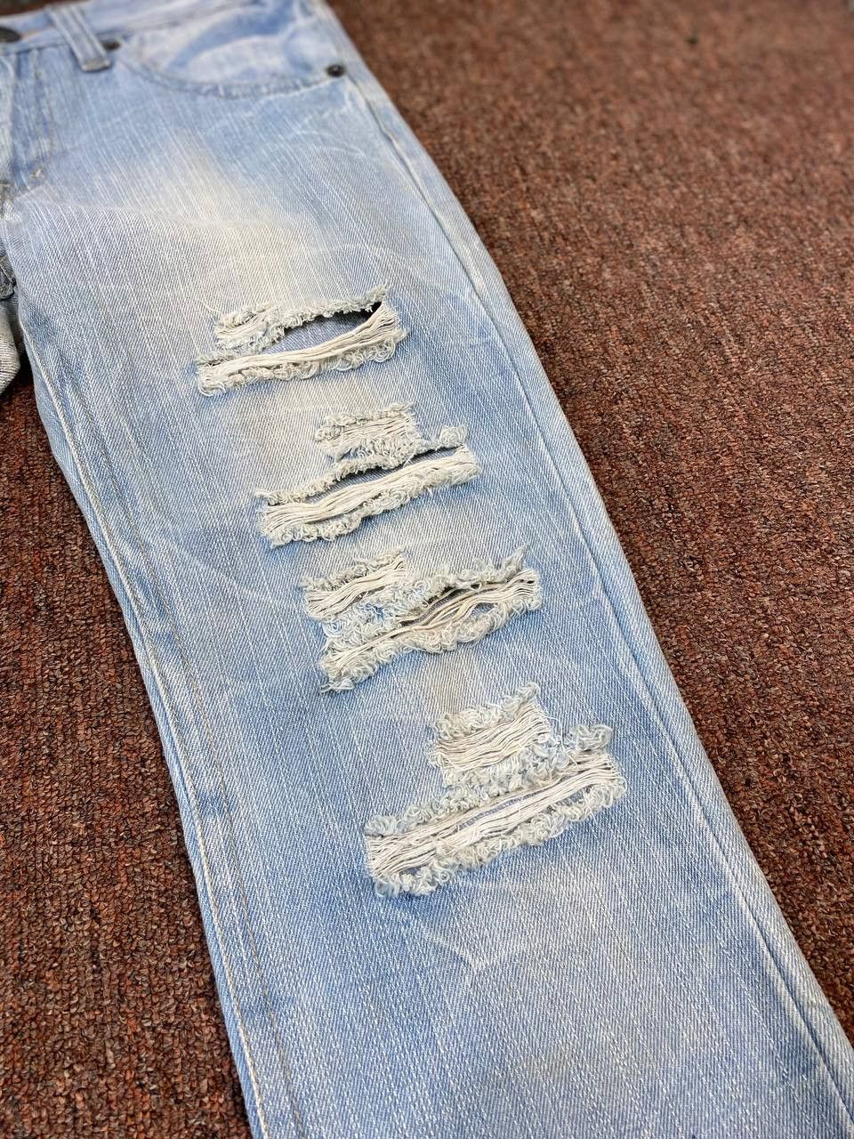 Japanese Brand vintage japanese brands distressed denim Size US 31 - 10 Thumbnail