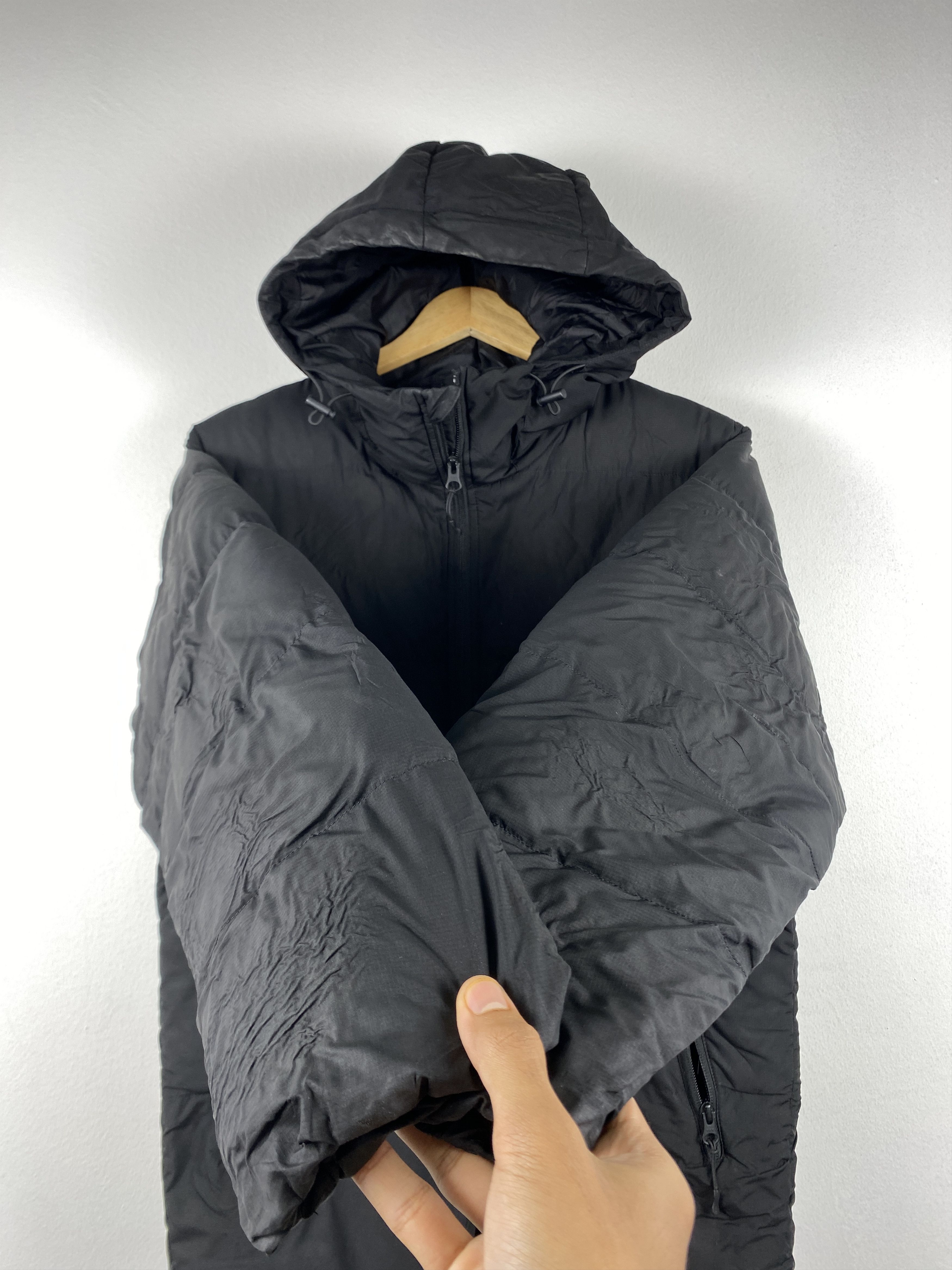 GU Vintage GU Puffer Hoodie Zip Up Jacket J1270 Size US S / EU 44-46 / 1 - 6 Thumbnail