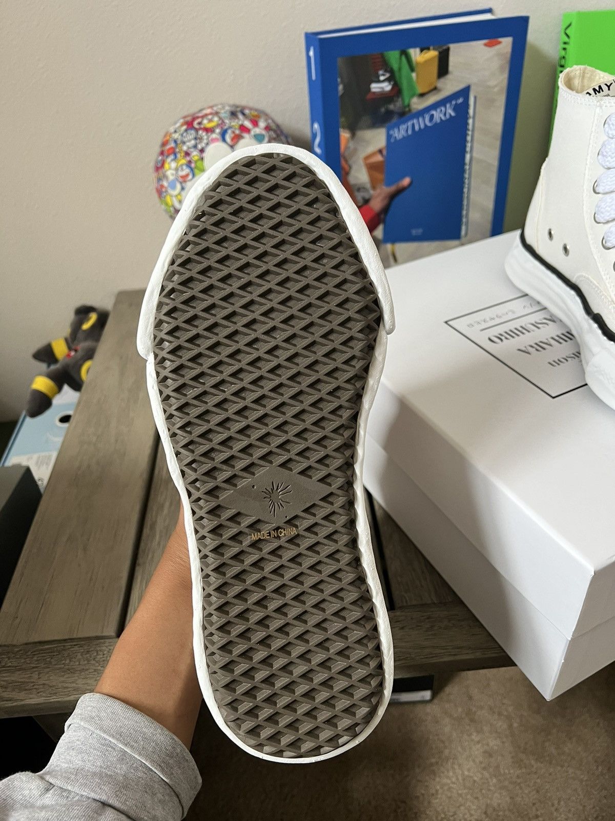 Maison MIHARA YASUHIRO Maison Mihara Yasuhiro OG Sole High Top White Size US 9 / EU 42 - 6 Thumbnail