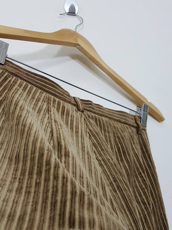 Designer × Japanese Brand La Purete Vertical Striped Line Corduroy Pants Size US 26 / EU 42 - 8 Thumbnail