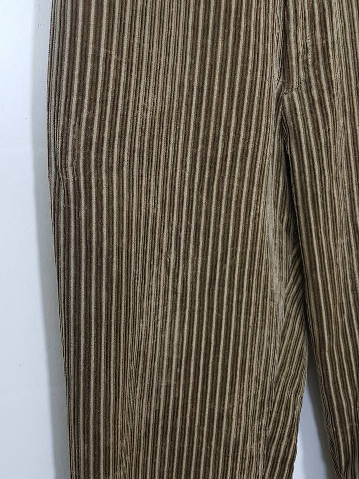 Designer × Japanese Brand La Purete Vertical Striped Line Corduroy Pants Size US 26 / EU 42 - 9 Thumbnail