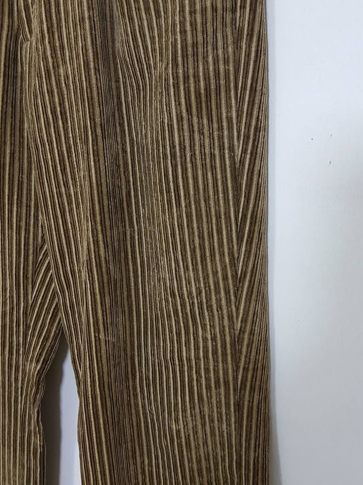 Designer × Japanese Brand La Purete Vertical Striped Line Corduroy Pants Size US 26 / EU 42 - 10 Thumbnail