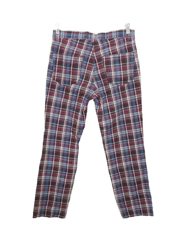 Designer × Japanese Brand Plaid Trousers Pants Size US 30 / EU 46 - 2 Thumbnail