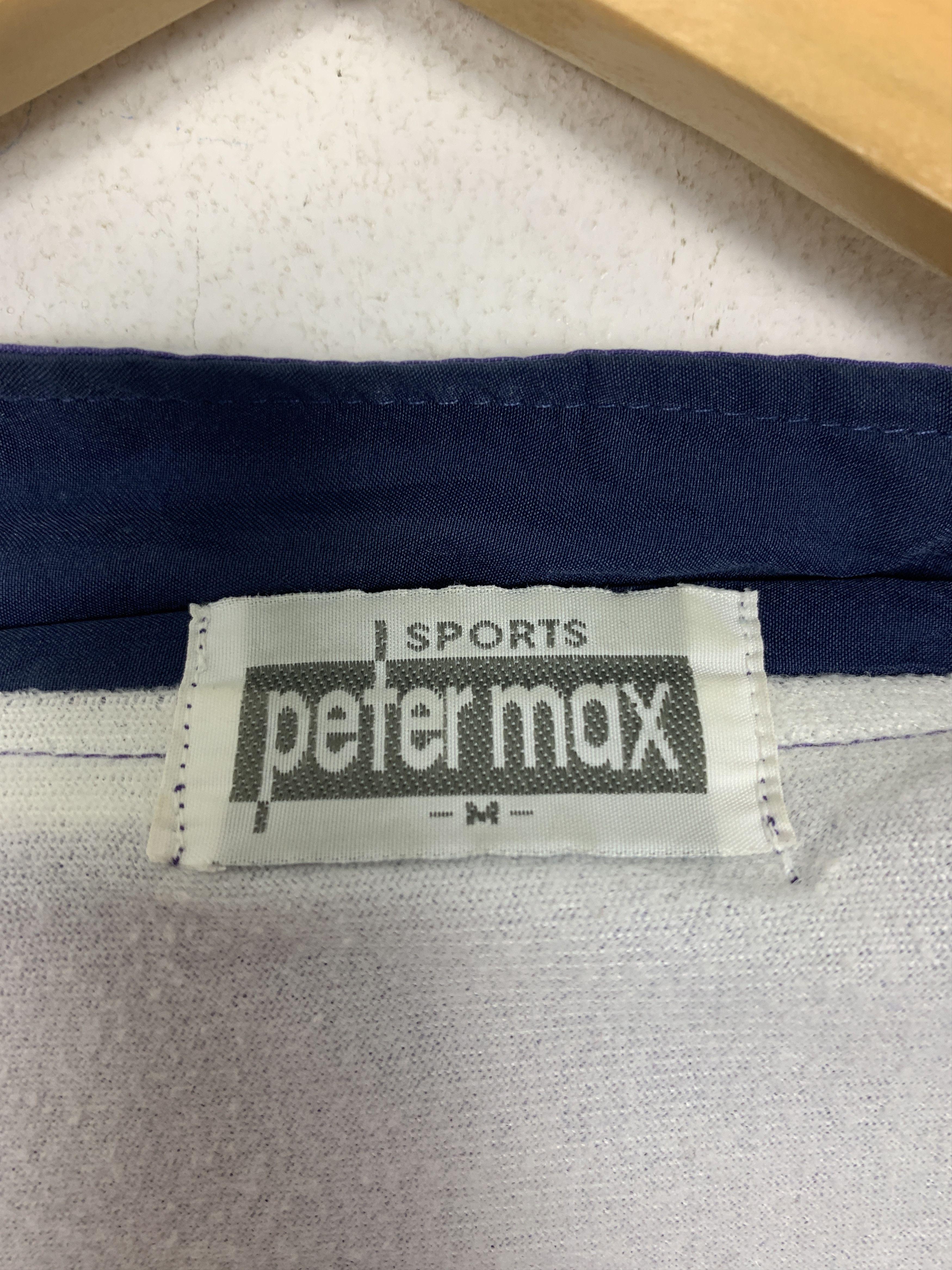 Japanese Brand Vintage Peter Max Zip Up Sportswear Jacket J1405 Size US S / EU 44-46 / 1 - 9 Thumbnail