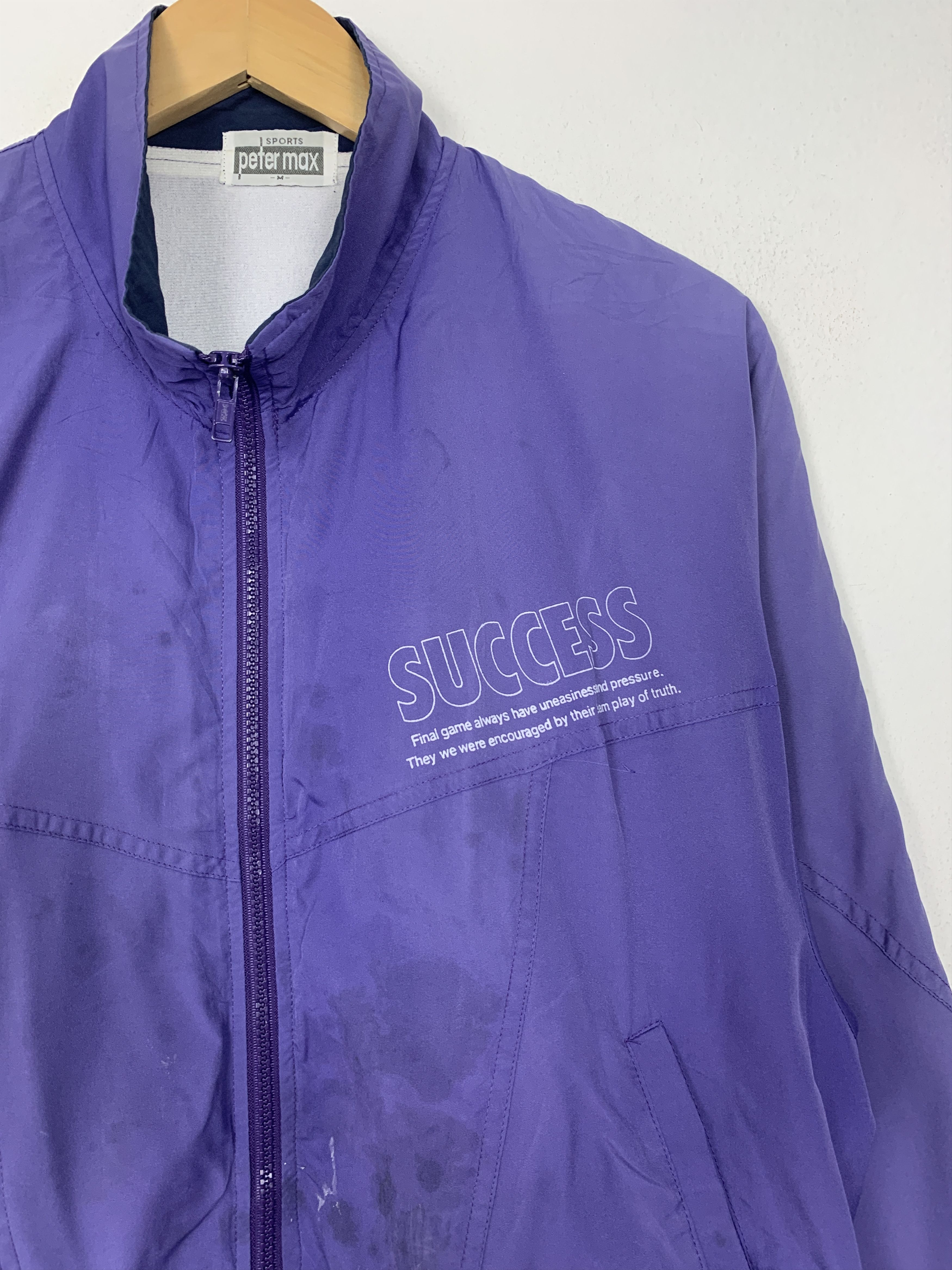 Japanese Brand Vintage Peter Max Zip Up Sportswear Jacket J1405 Size US S / EU 44-46 / 1 - 3 Thumbnail