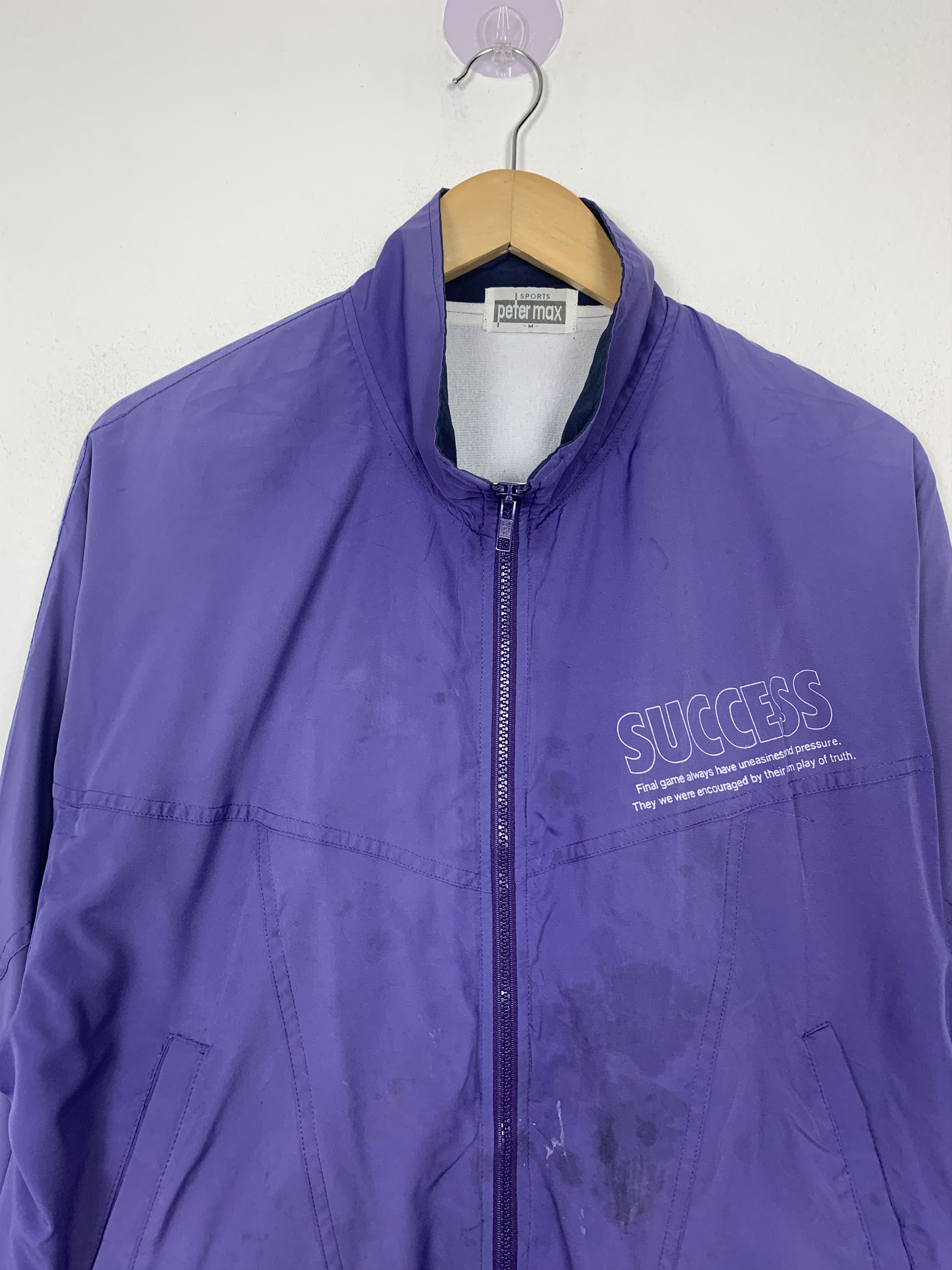 Japanese Brand Vintage Peter Max Zip Up Sportswear Jacket J1405 Size US S / EU 44-46 / 1 - 2 Thumbnail