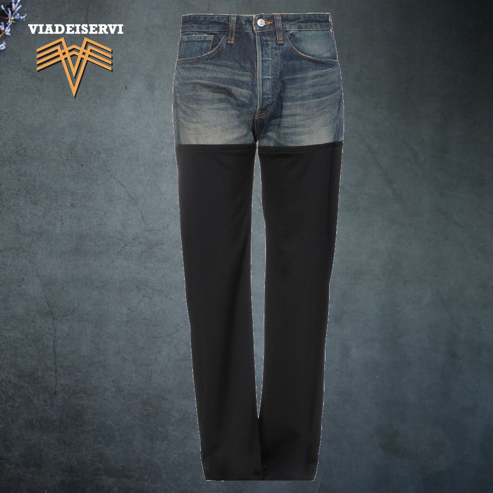image of Balenciaga Denim Pants In Blue Color, Men's (Size 30)