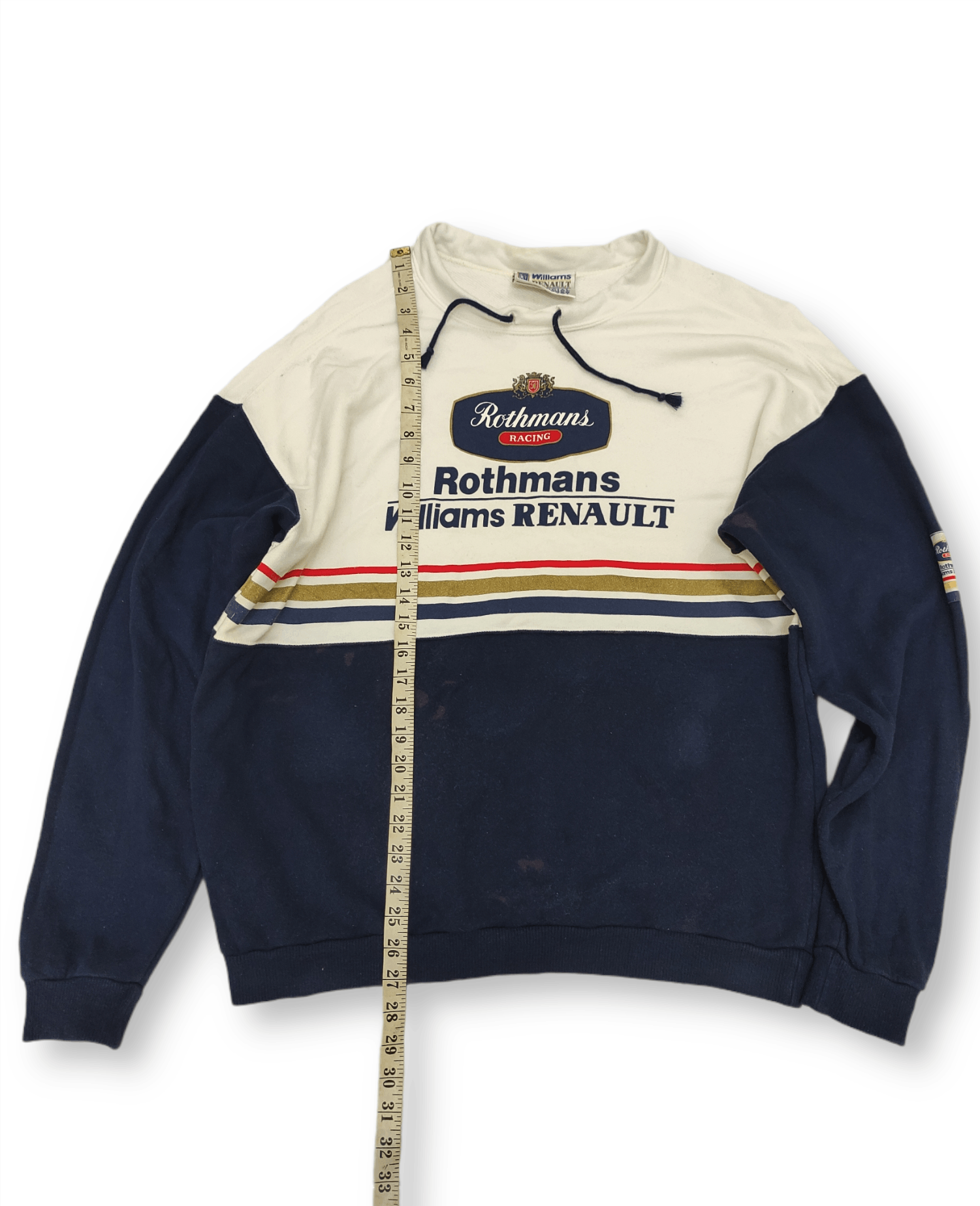 Sports Specialties × Vintage Vintage 90s Rothmans Racing By Williams Renault Sweatshirt Size US L / EU 52-54 / 3 - 15 Thumbnail