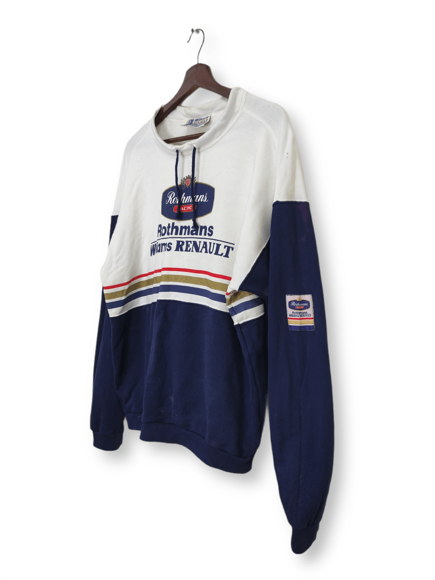 Sports Specialties × Vintage Vintage 90s Rothmans Racing By Williams Renault Sweatshirt Size US L / EU 52-54 / 3 - 2 Thumbnail