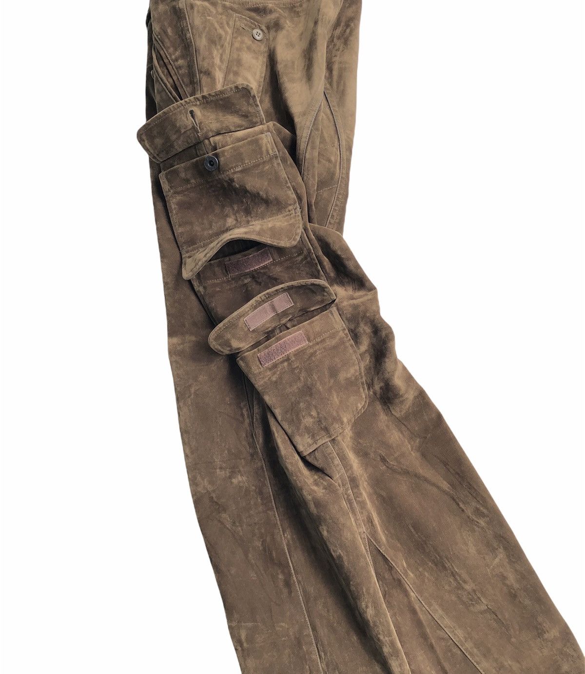 If Six Was Nine × Japanese Brand × PPFM PPFM JapanBiker Pants Bondage Cargo Multi Pocket Size US 29 - 3 Thumbnail