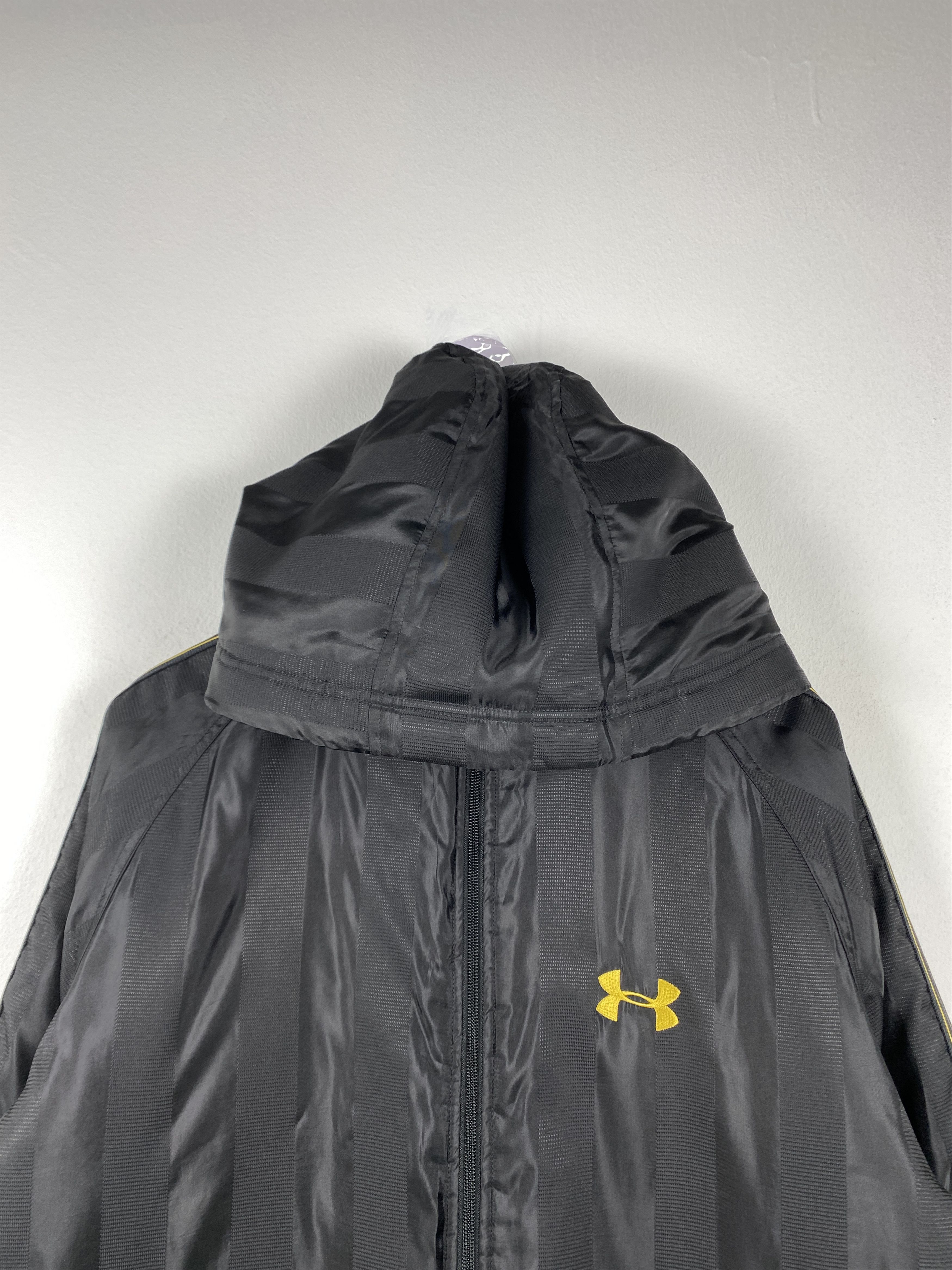 Under Armour Vintage Under Armour Hoodie Zip Up Long Jacket J1265 Size US M / EU 48-50 / 2 - 2 Thumbnail