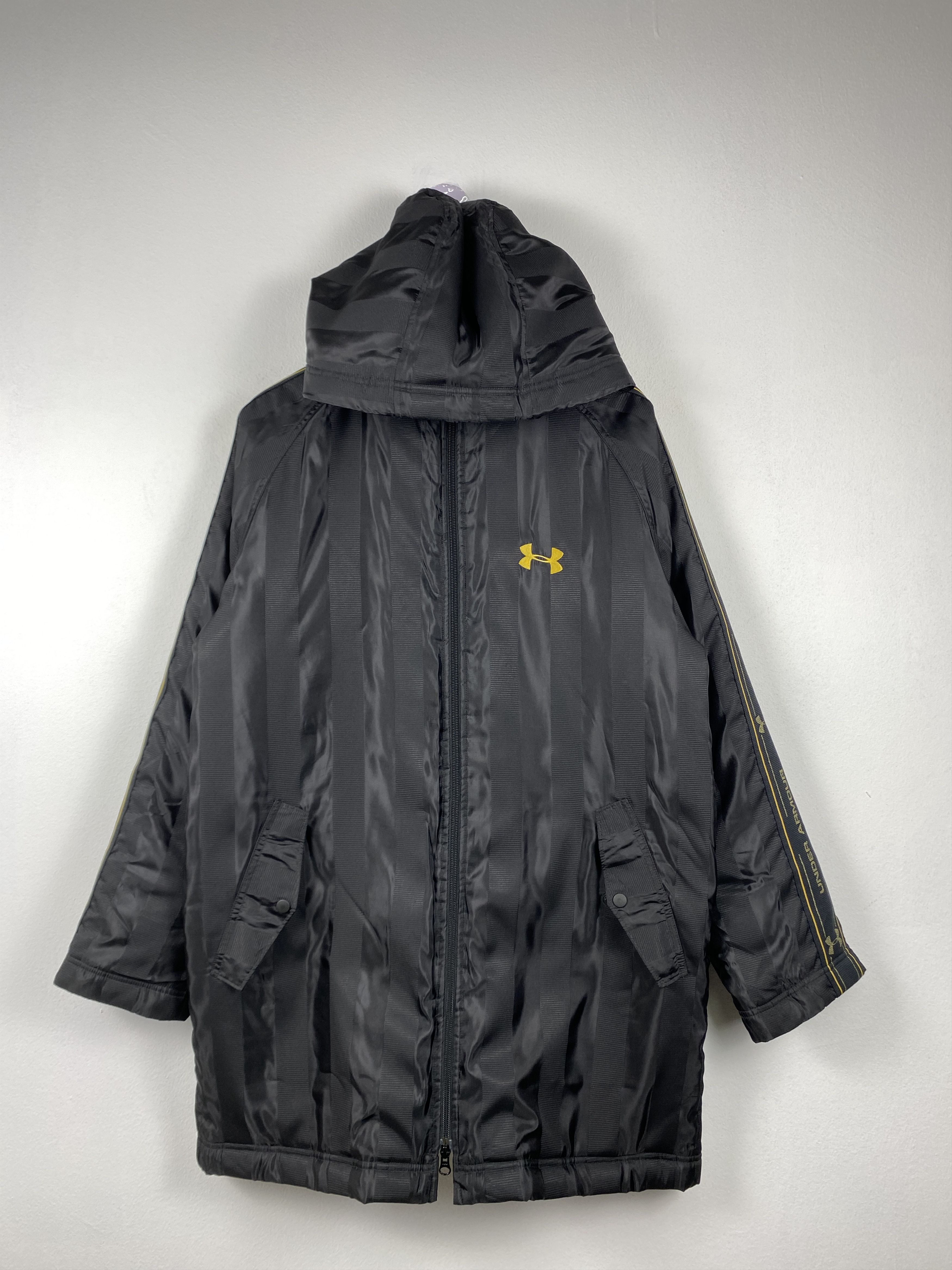 Under Armour Vintage Under Armour Hoodie Zip Up Long Jacket J1265 Size US M / EU 48-50 / 2 - 1 Thumbnail