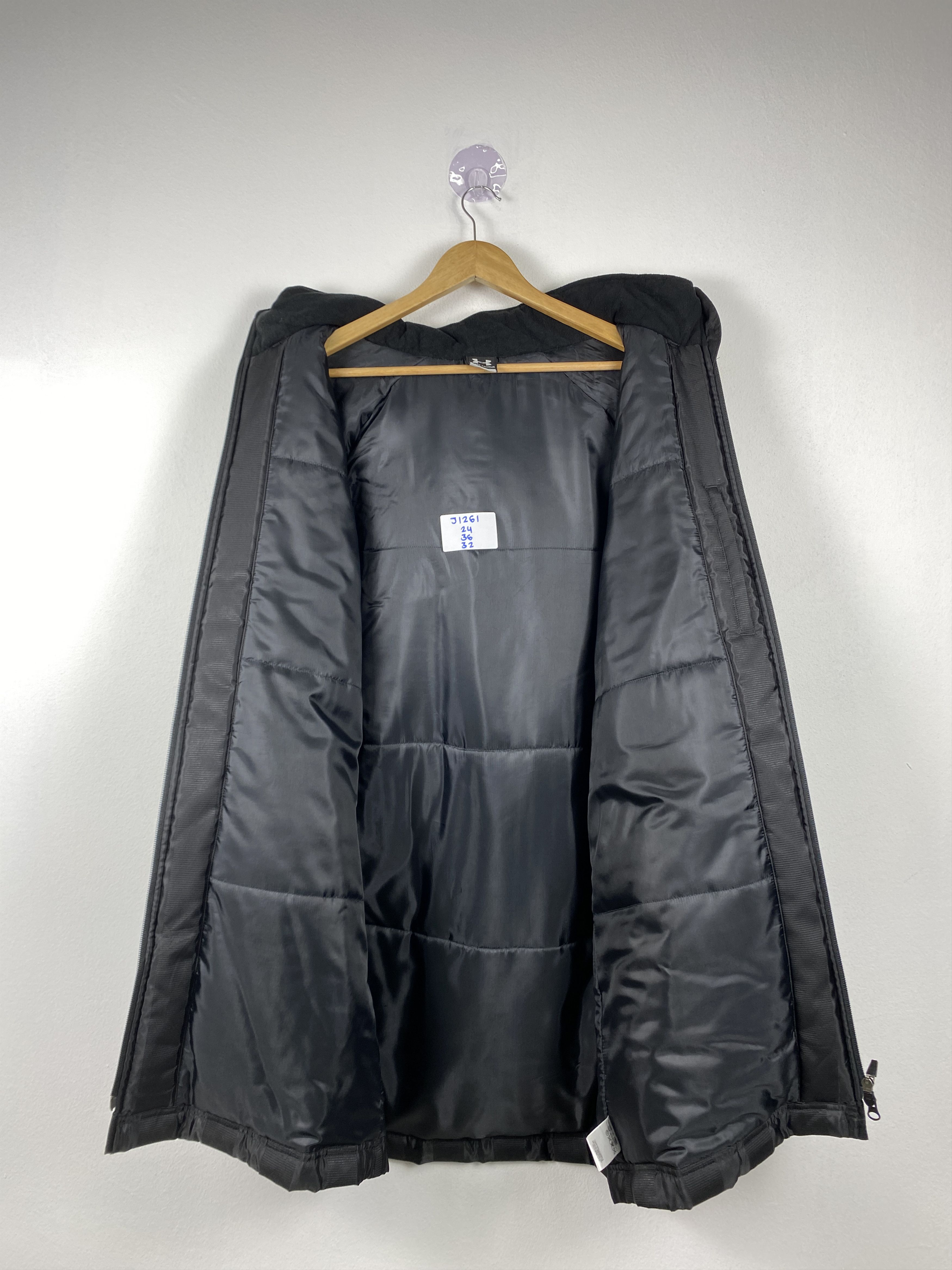 Under Armour Vintage Under Armour Hoodie Zip Up Long Jacket J1265 Size US M / EU 48-50 / 2 - 8 Thumbnail