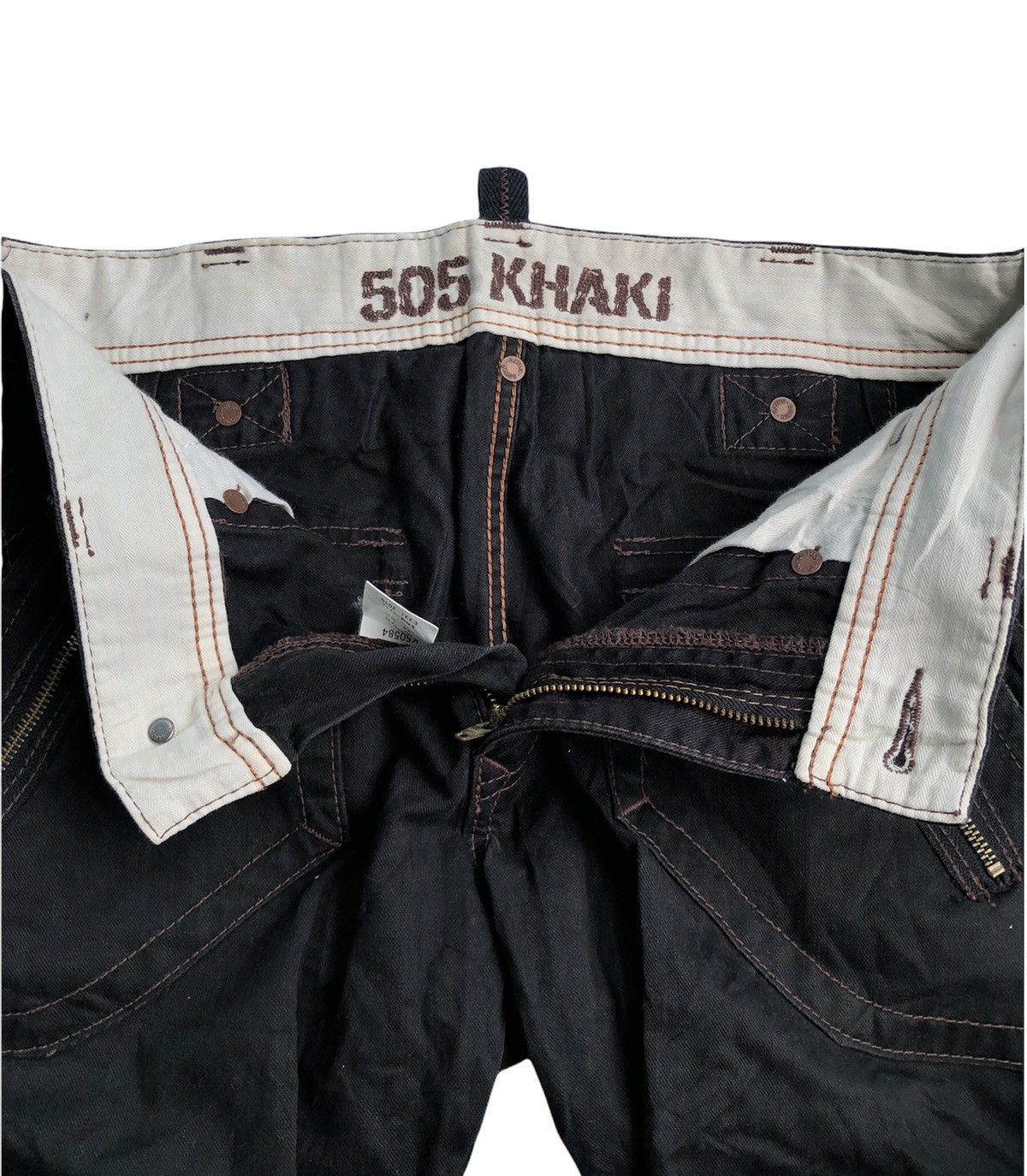 Edwin × Japanese Brand Bikers Pants Bondage Edwin Khaki 505 Travis Scott Style Size US 32 / EU 48 - 4 Thumbnail