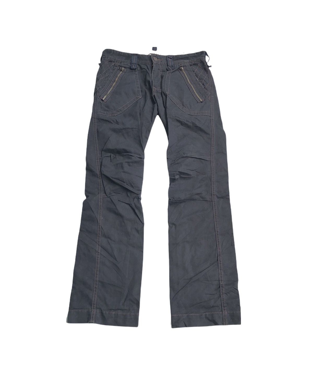 Edwin × Japanese Brand Bikers Pants Bondage Edwin Khaki 505 Travis Scott Style Size US 32 / EU 48 - 2 Thumbnail