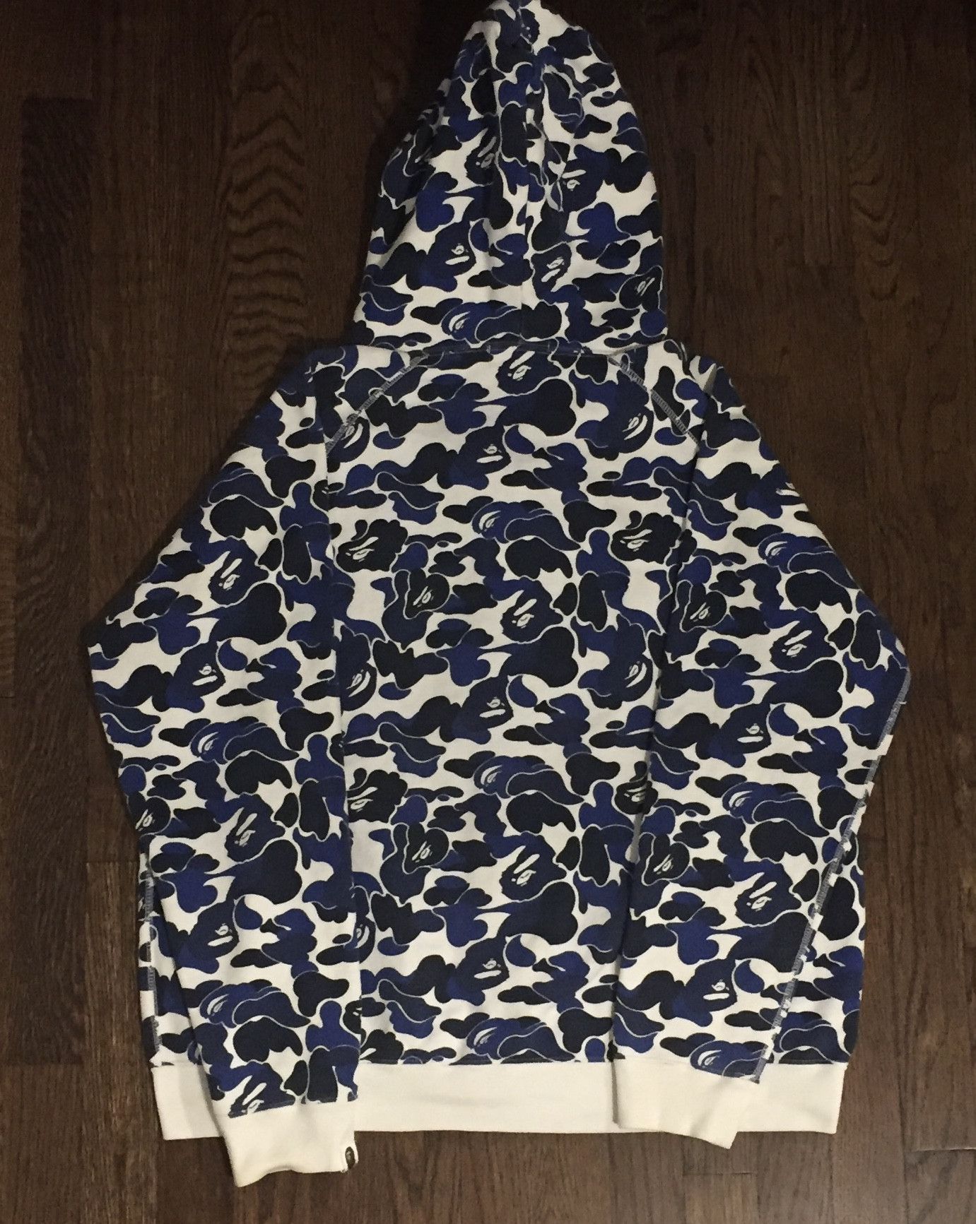 Bape Bape full zip camo hoodie sweatshirt Size US L / EU 52-54 / 3 - 2 Thumbnail
