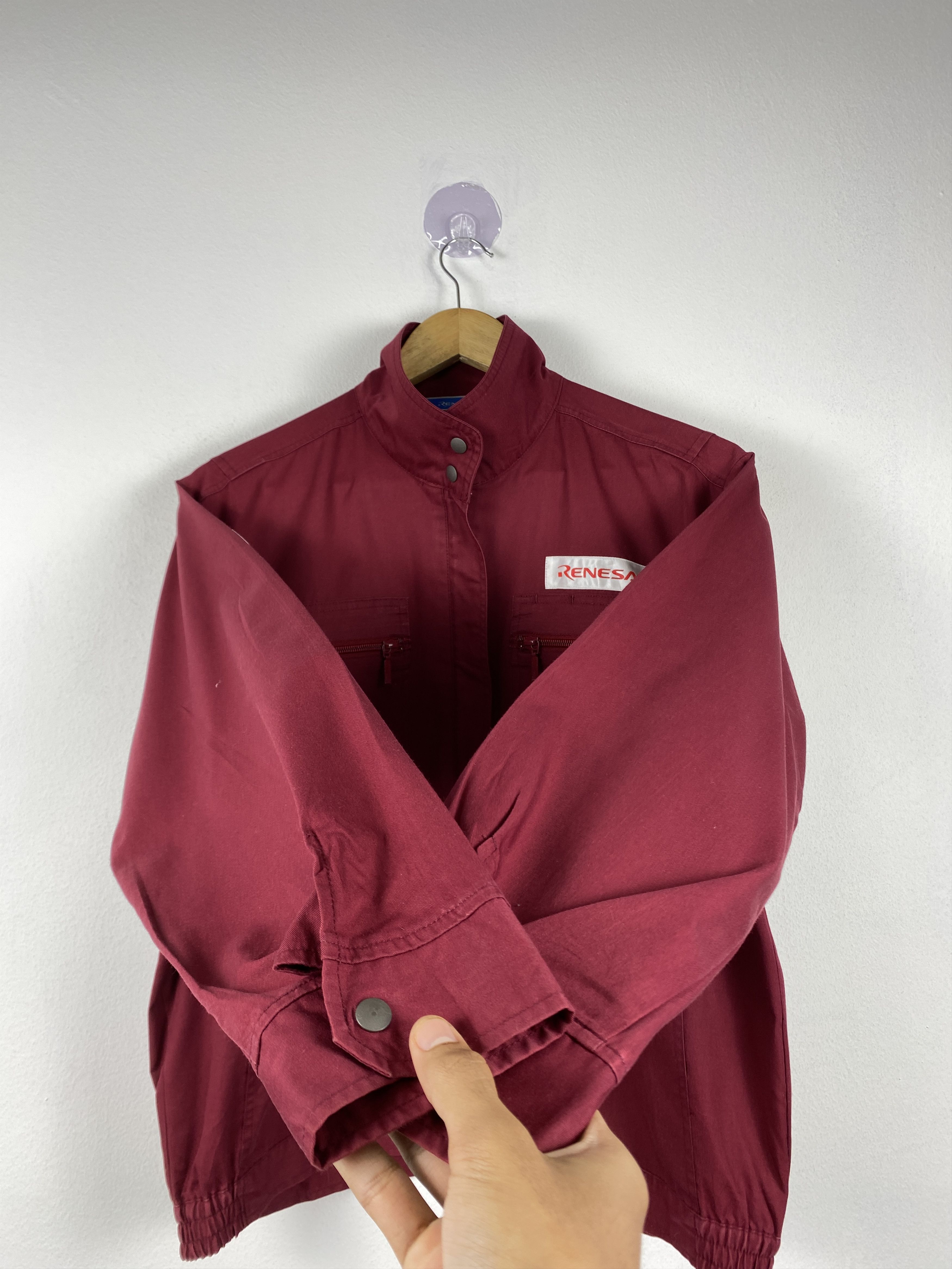 Japanese Brand × Vintage Vintage Renesas Workwear Zip Up Jacket Size US S / EU 44-46 / 1 - 6 Thumbnail