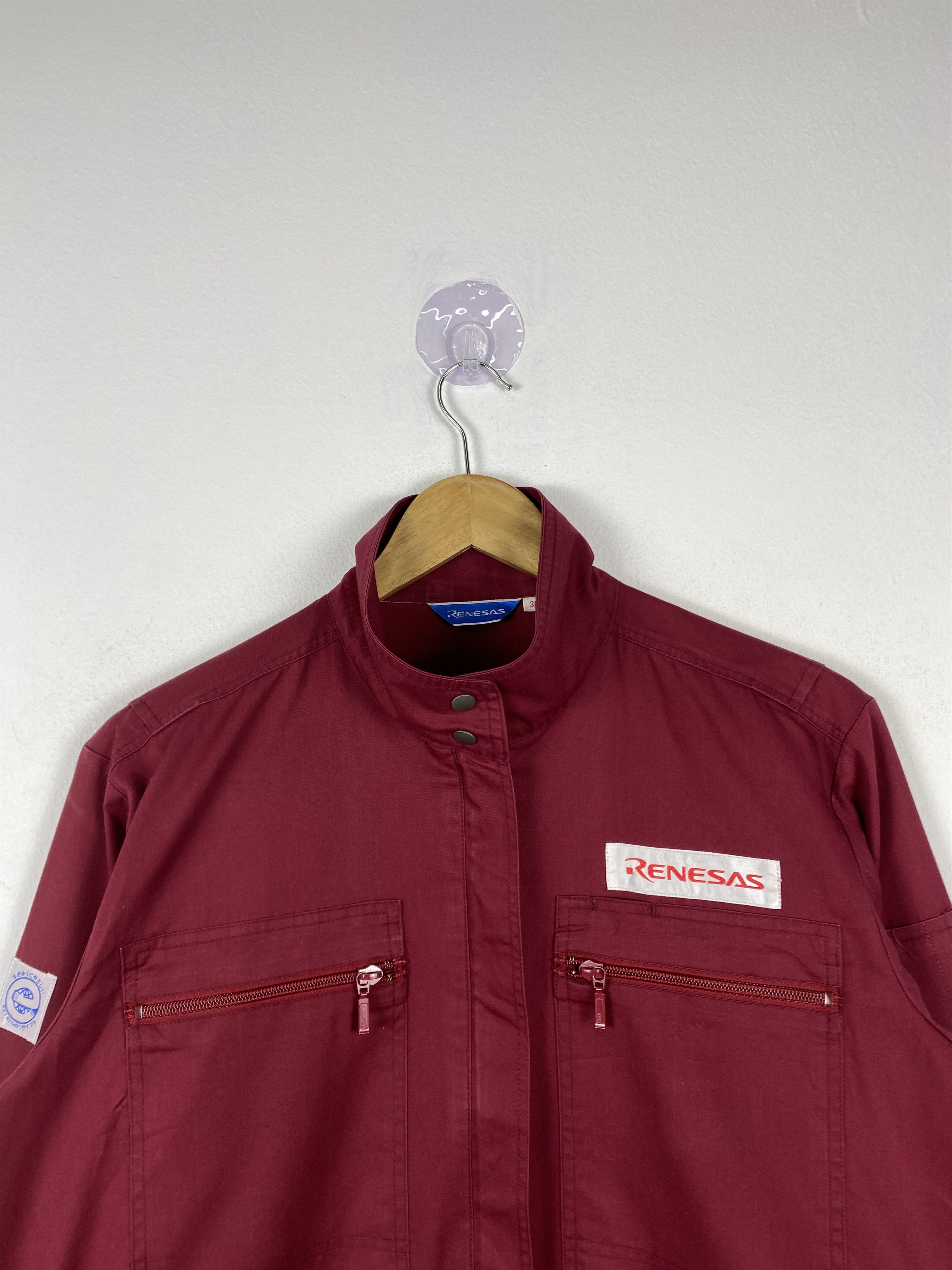 Japanese Brand × Vintage Vintage Renesas Workwear Zip Up Jacket Size US S / EU 44-46 / 1 - 2 Thumbnail