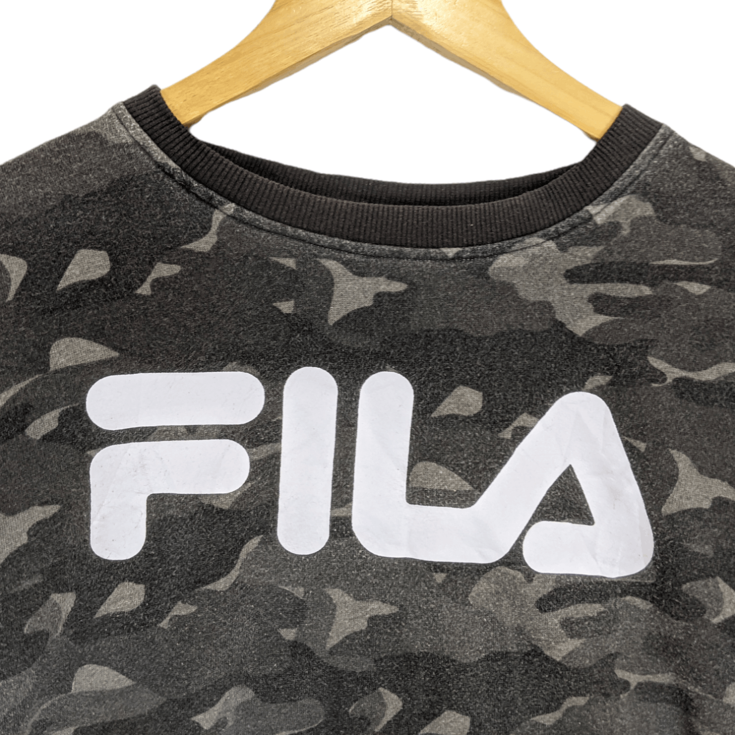 Fila FILA Big Spell Out Camouflage Jumper Sweatshirt Size S / US 4 / IT 40 - 4 Thumbnail