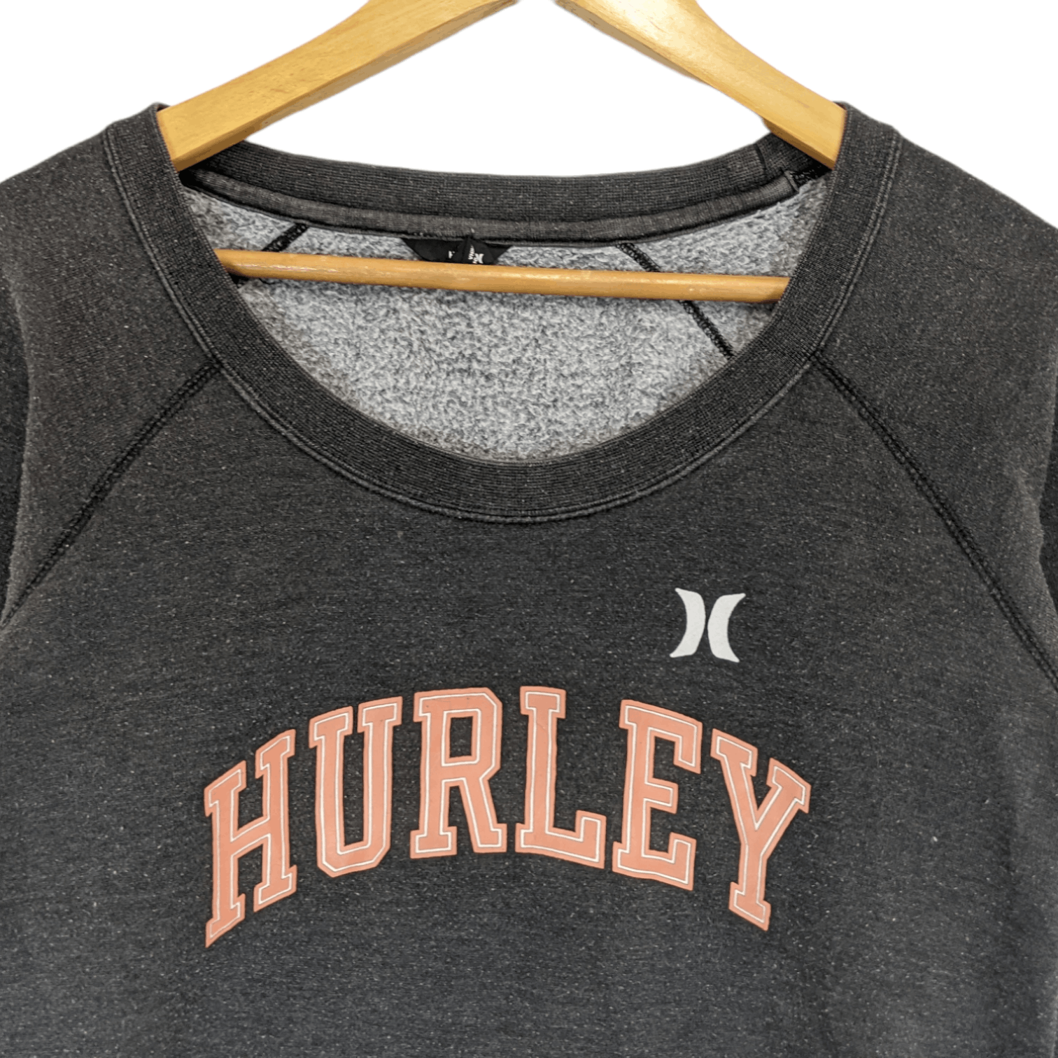 Hurley HURLEY Big Spell Out Jumper Sweatshirt Size XS / US 0-2 / IT 36-38 - 4 Thumbnail