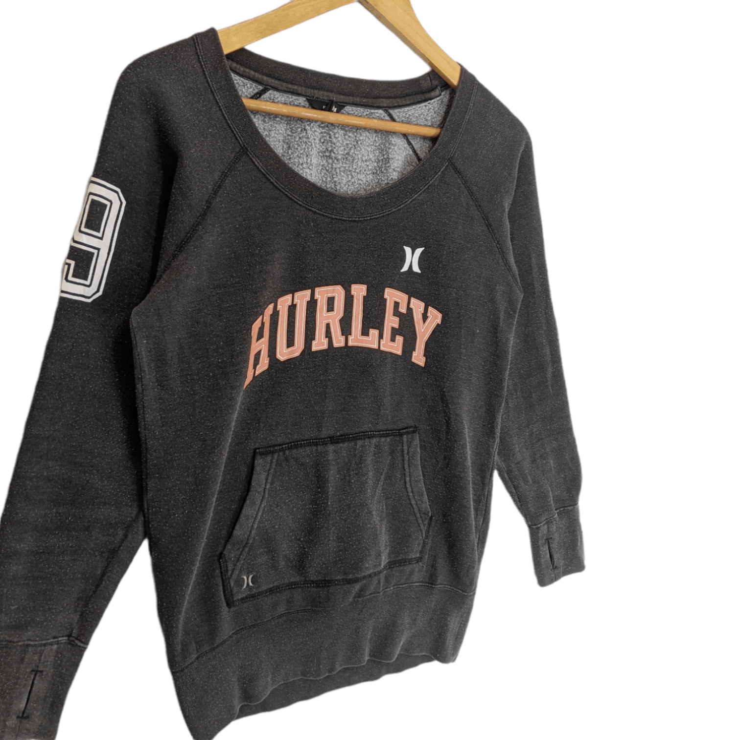 Hurley HURLEY Big Spell Out Jumper Sweatshirt Size XS / US 0-2 / IT 36-38 - 3 Thumbnail