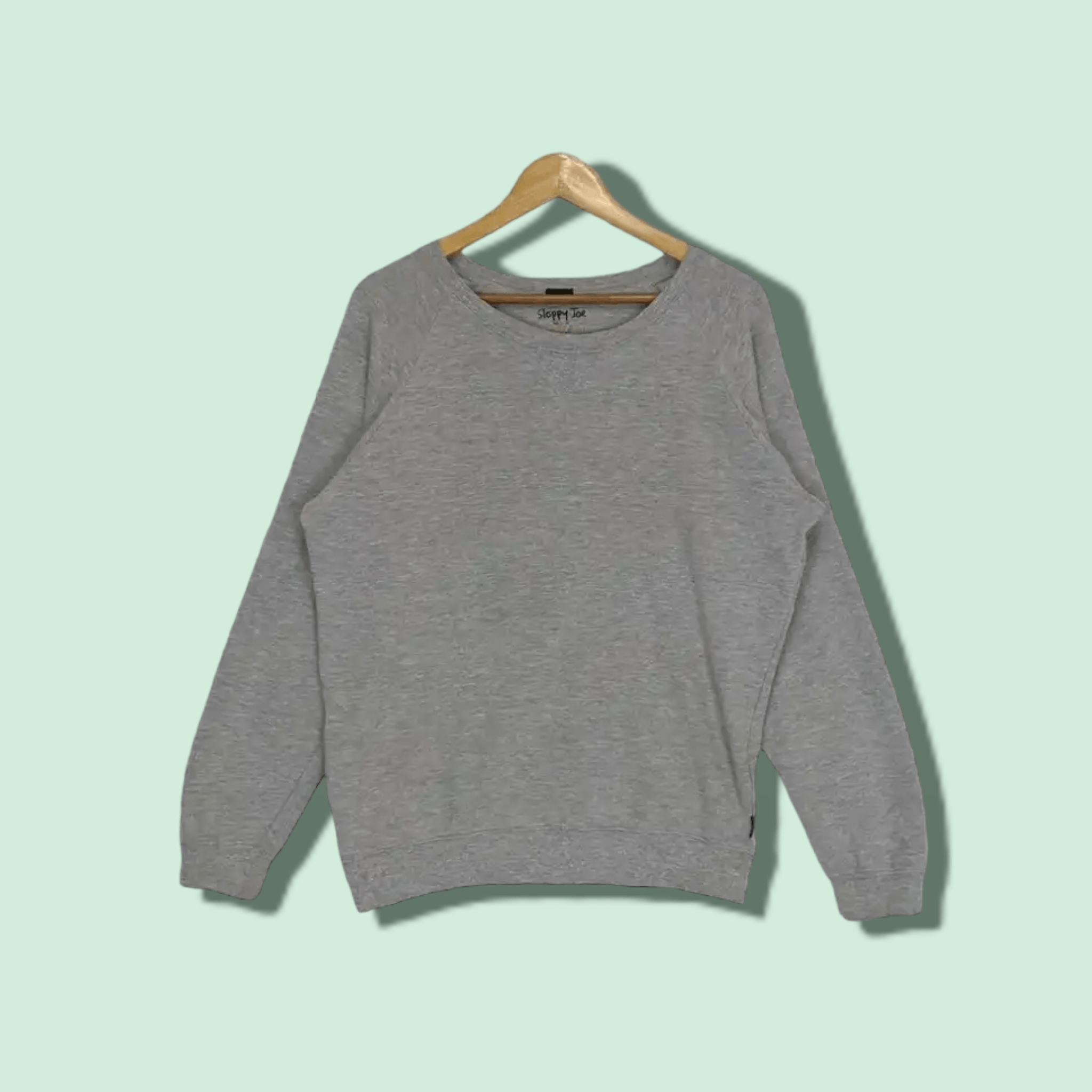 Japanese Brand BONDS Sloppy Joe Plain Jumper Sweatshirt Size US S / EU 44-46 / 1 - 1 Thumbnail