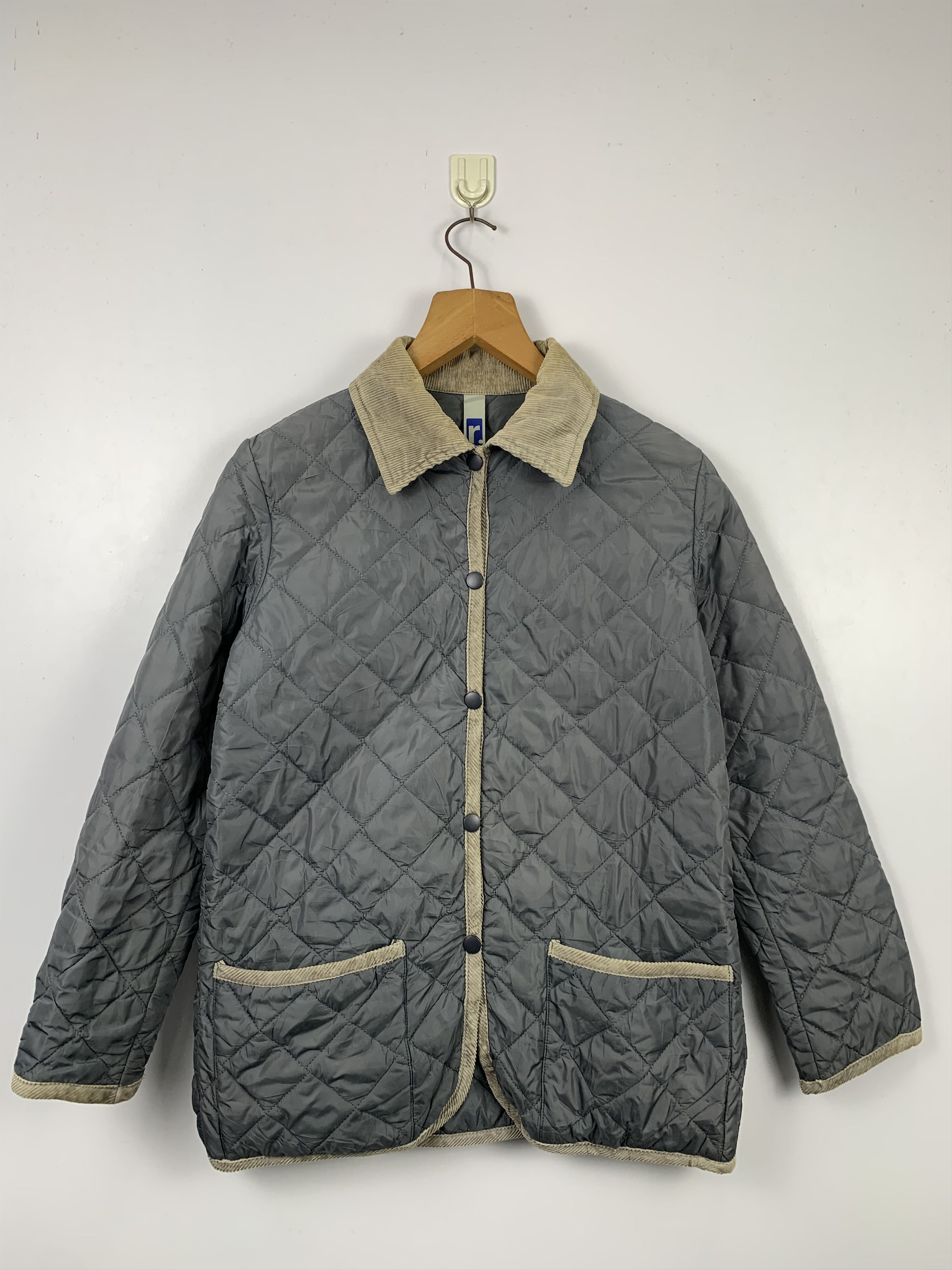 Beams Plus Vintage RAY BEAMS Puffer Corduroy Collar Jacket J0335 Size US S / EU 44-46 / 1 - 1 Thumbnail