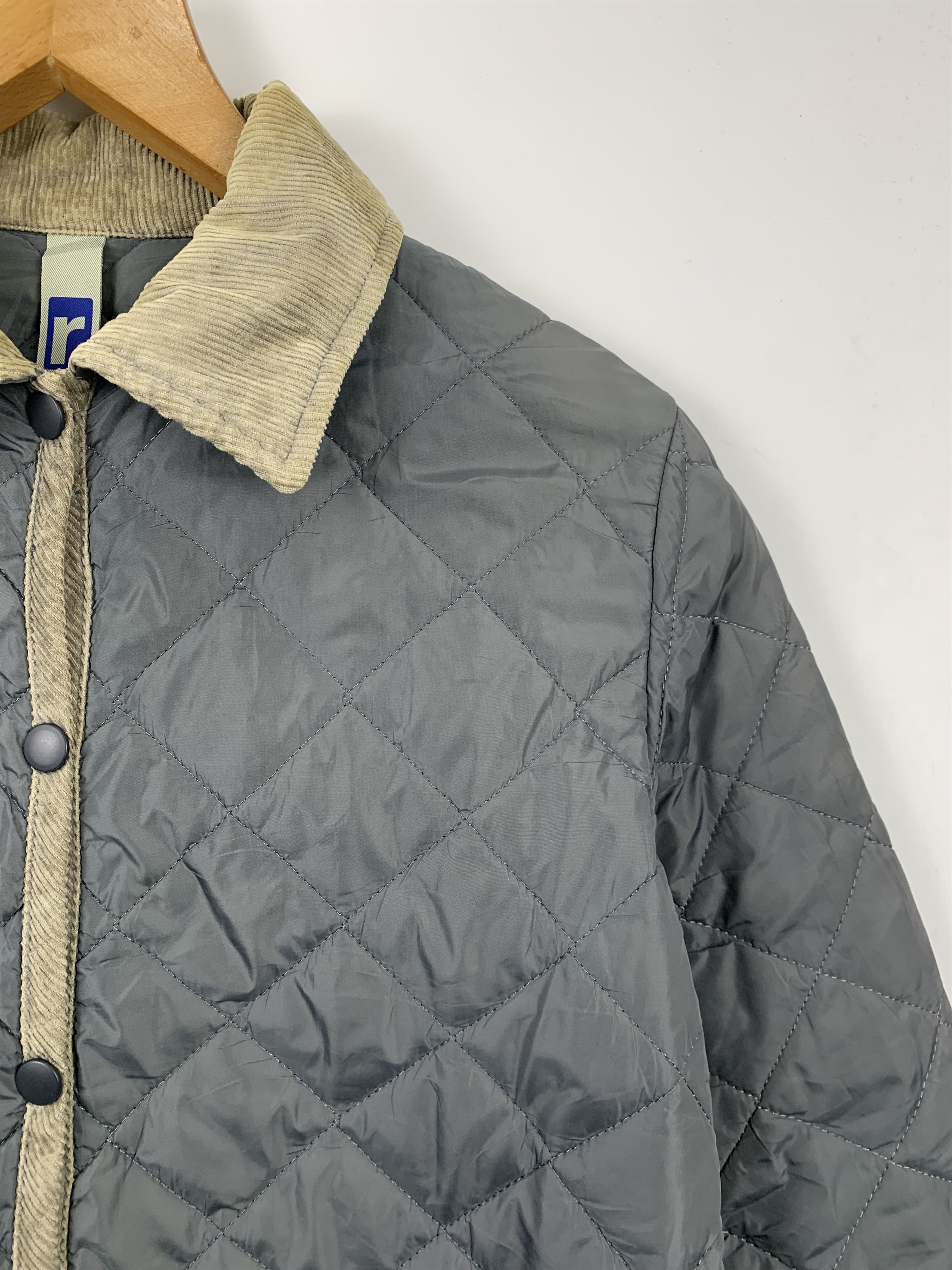 Beams Plus Vintage RAY BEAMS Puffer Corduroy Collar Jacket J0335 Size US S / EU 44-46 / 1 - 4 Thumbnail