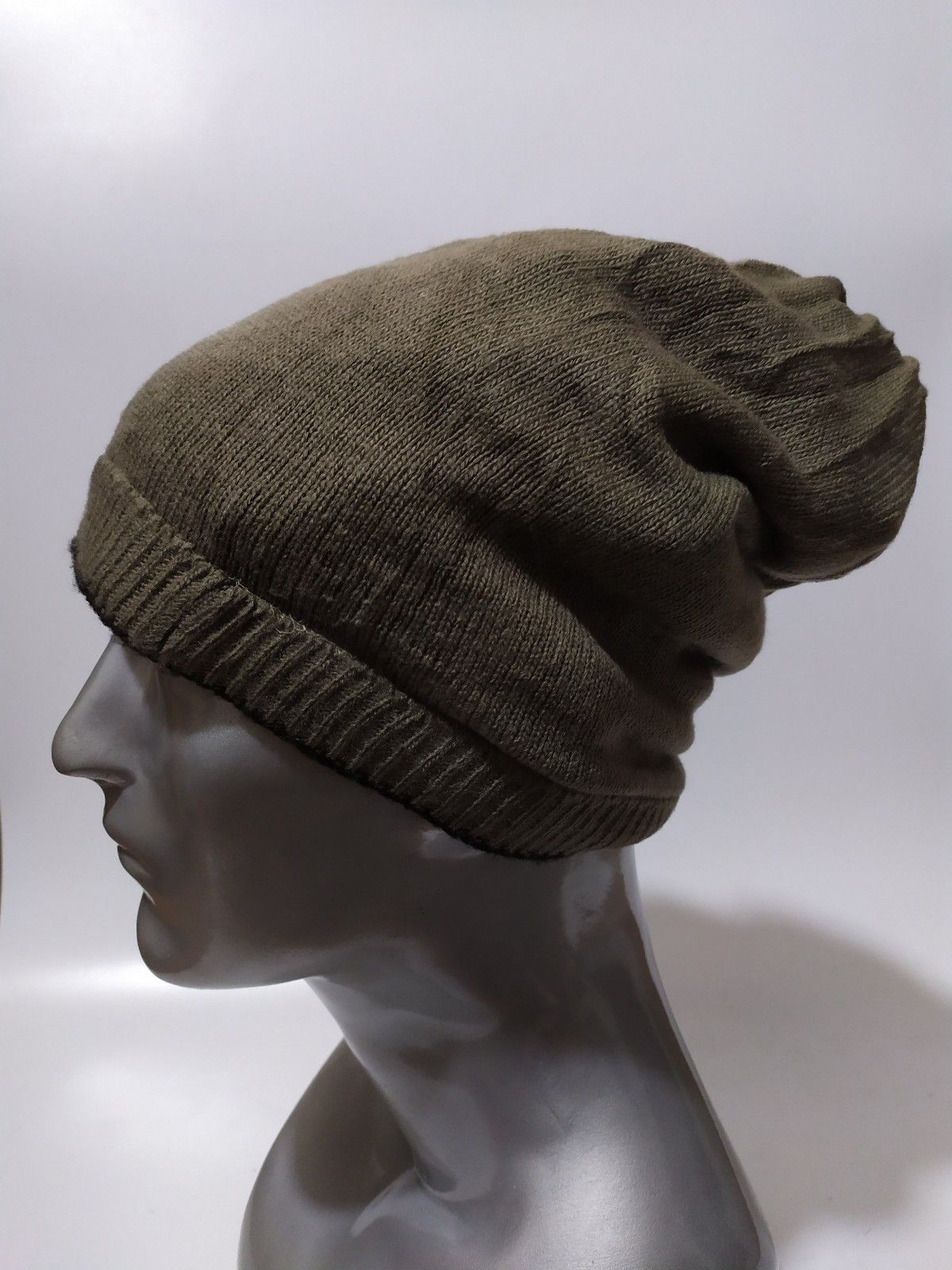 Other 🔥08 Japanese Skull Beanie Punk Bondage Reversible Hats Size ONE SIZE - 6 Thumbnail