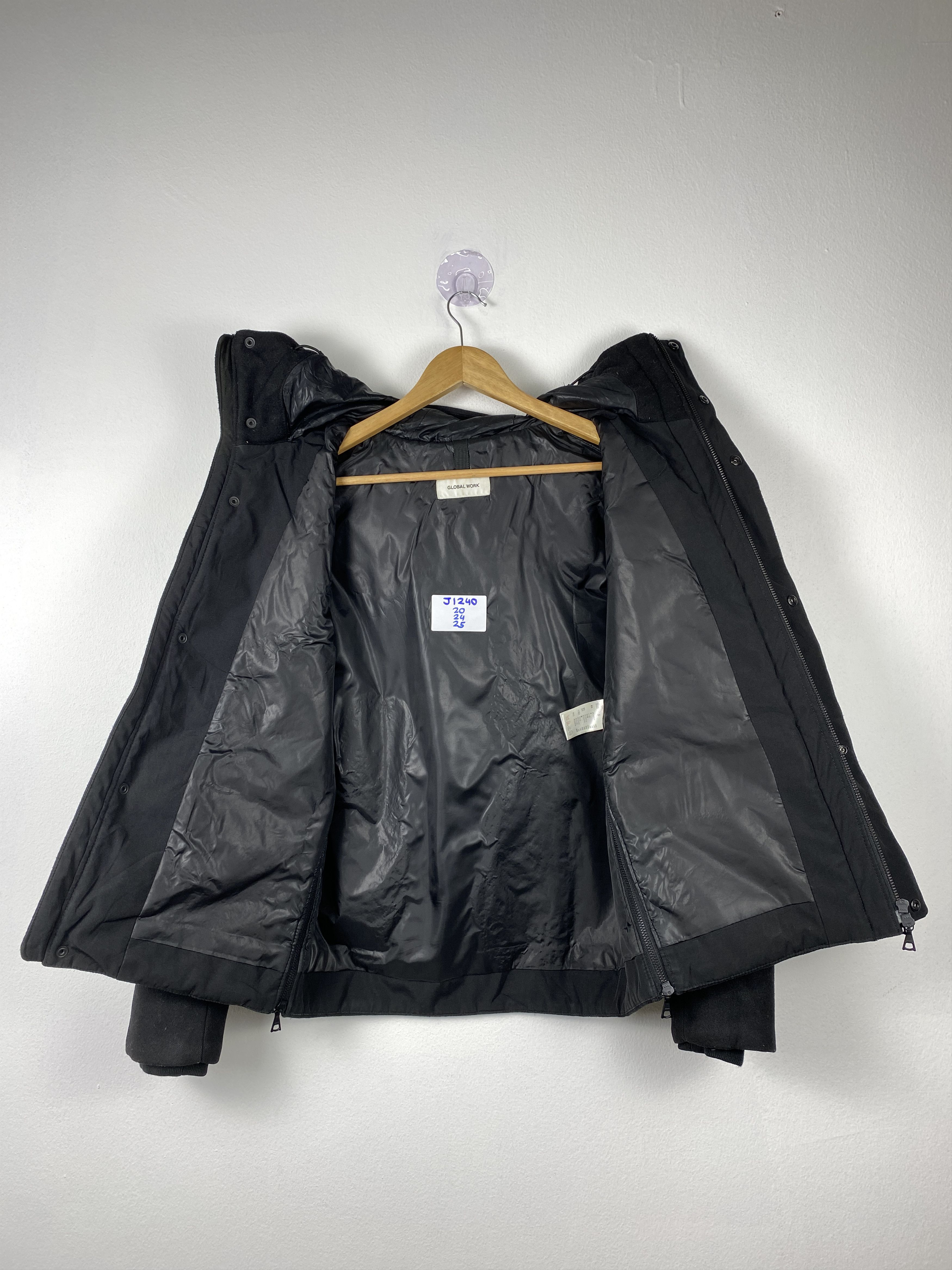 Global Work Vintage Global Work Hoodie Zip Up Jacket J1240 Size US S / EU 44-46 / 1 - 9 Thumbnail