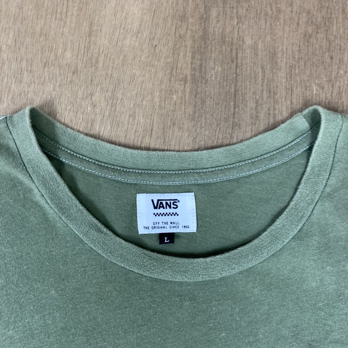 Japanese Brand × Vans Vintag VANS OFF THE WALL Skate Streetwear Single Stitch Tee Size US M / EU 48-50 / 2 - 9 Thumbnail