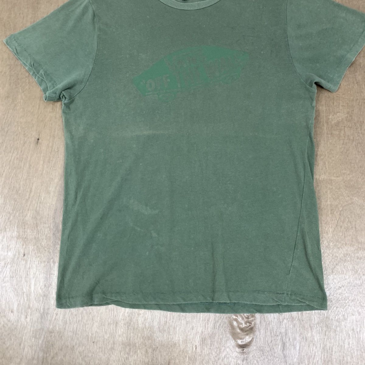 Japanese Brand × Vans Vintag VANS OFF THE WALL Skate Streetwear Single Stitch Tee Size US M / EU 48-50 / 2 - 4 Thumbnail