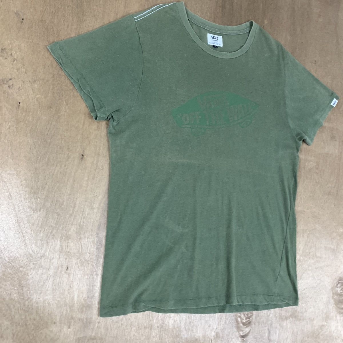 Japanese Brand × Vans Vintag VANS OFF THE WALL Skate Streetwear Single Stitch Tee Size US M / EU 48-50 / 2 - 5 Thumbnail