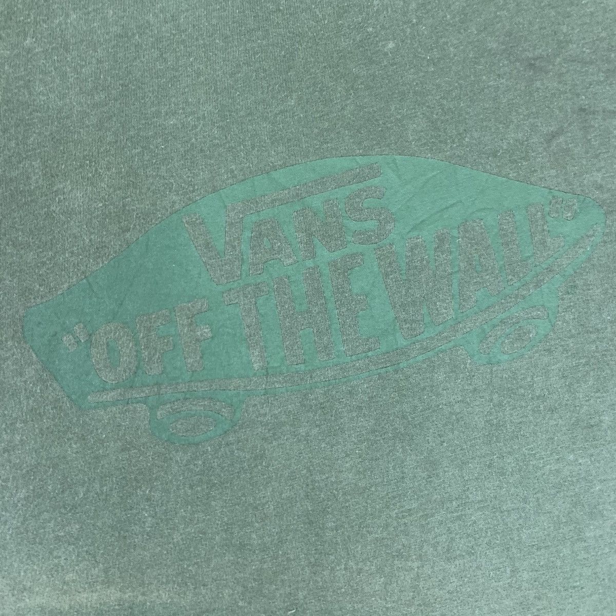Japanese Brand × Vans Vintag VANS OFF THE WALL Skate Streetwear Single Stitch Tee Size US M / EU 48-50 / 2 - 7 Thumbnail