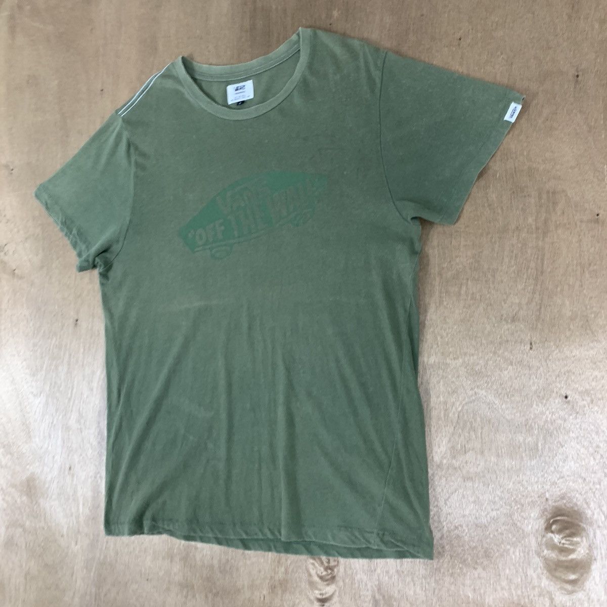 Japanese Brand × Vans Vintag VANS OFF THE WALL Skate Streetwear Single Stitch Tee Size US M / EU 48-50 / 2 - 6 Thumbnail