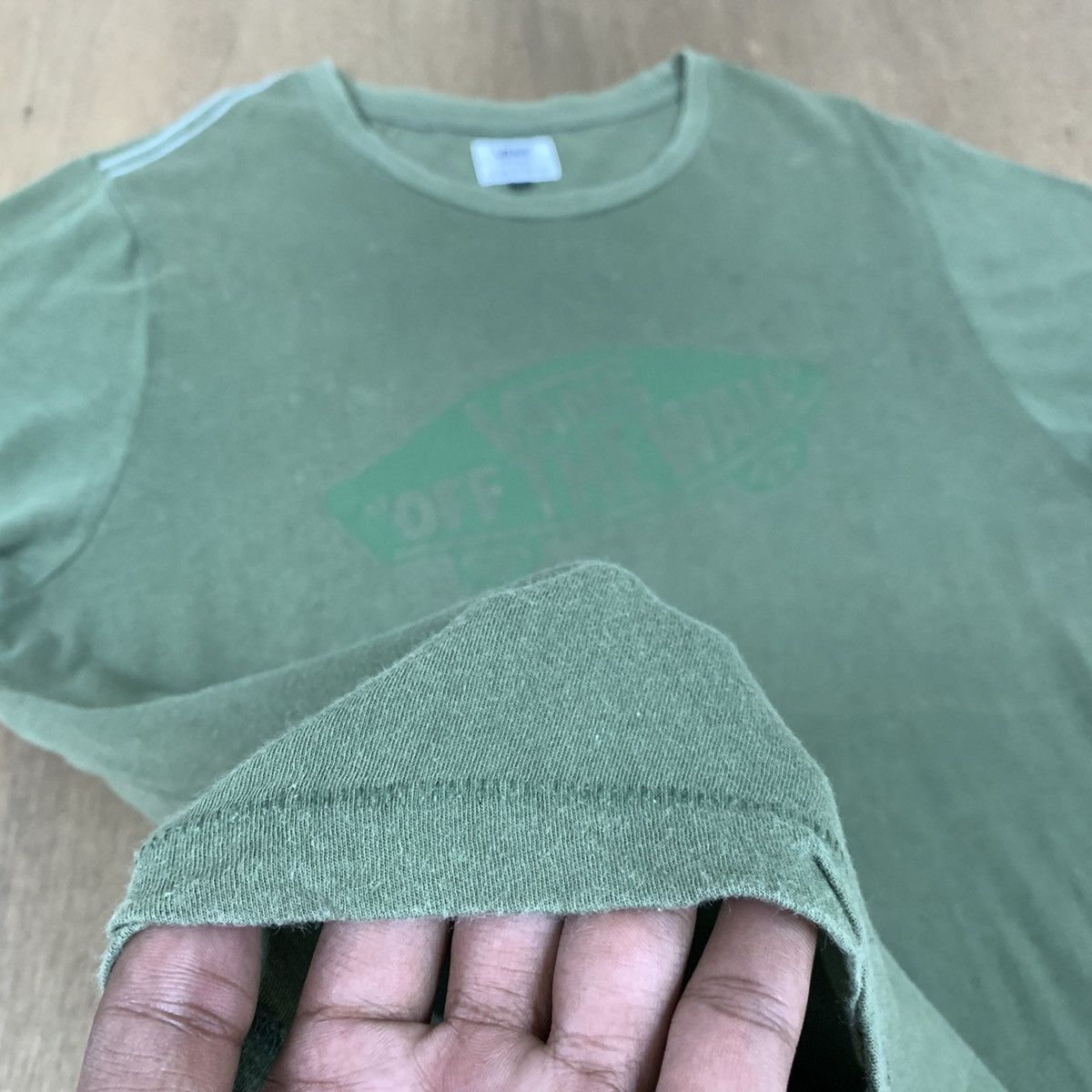 Japanese Brand × Vans Vintag VANS OFF THE WALL Skate Streetwear Single Stitch Tee Size US M / EU 48-50 / 2 - 11 Thumbnail