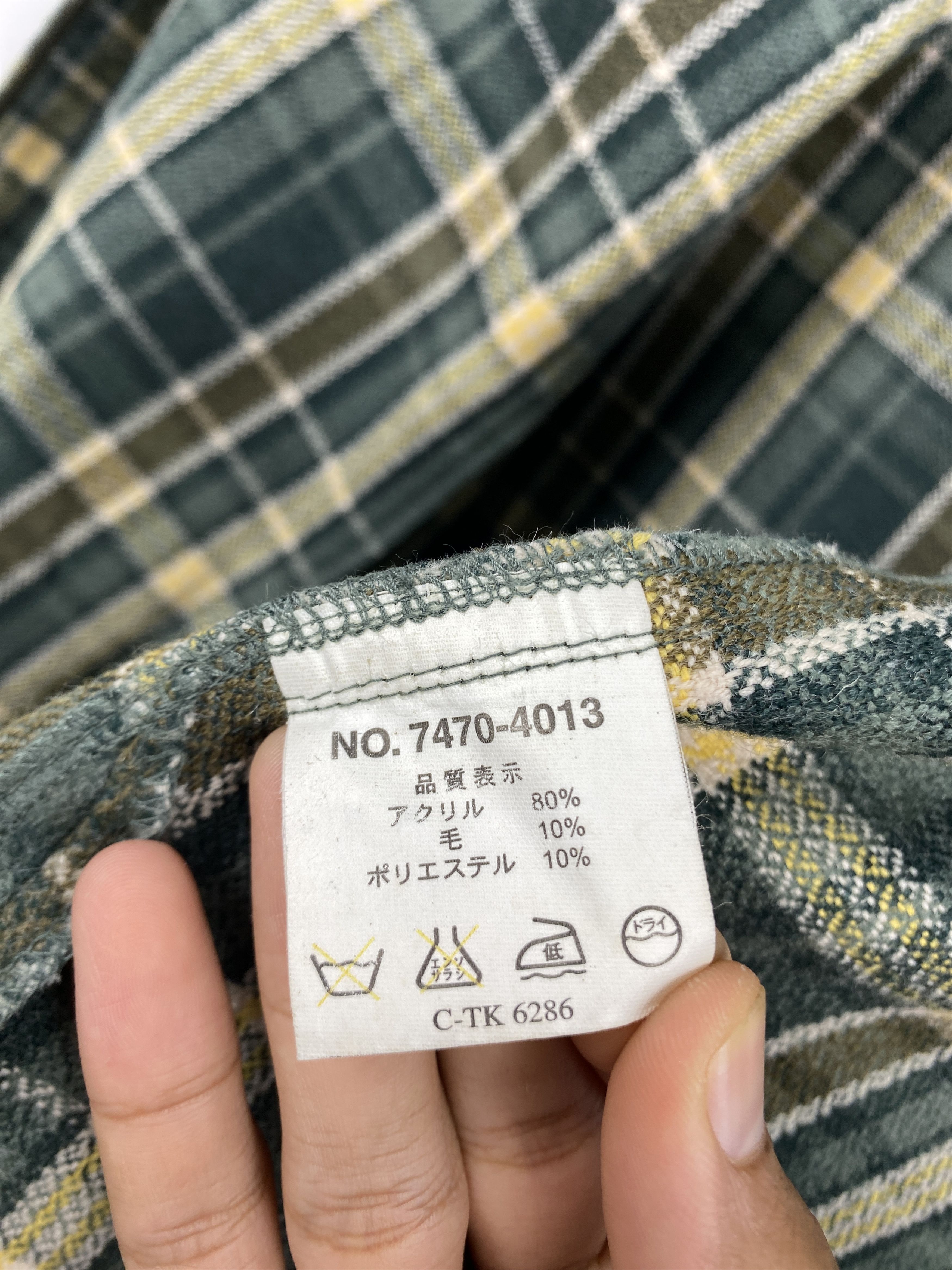 Converse Vintage Converse Flannel Zip Up Jacket J1290 Size US S / EU 44-46 / 1 - 10 Thumbnail