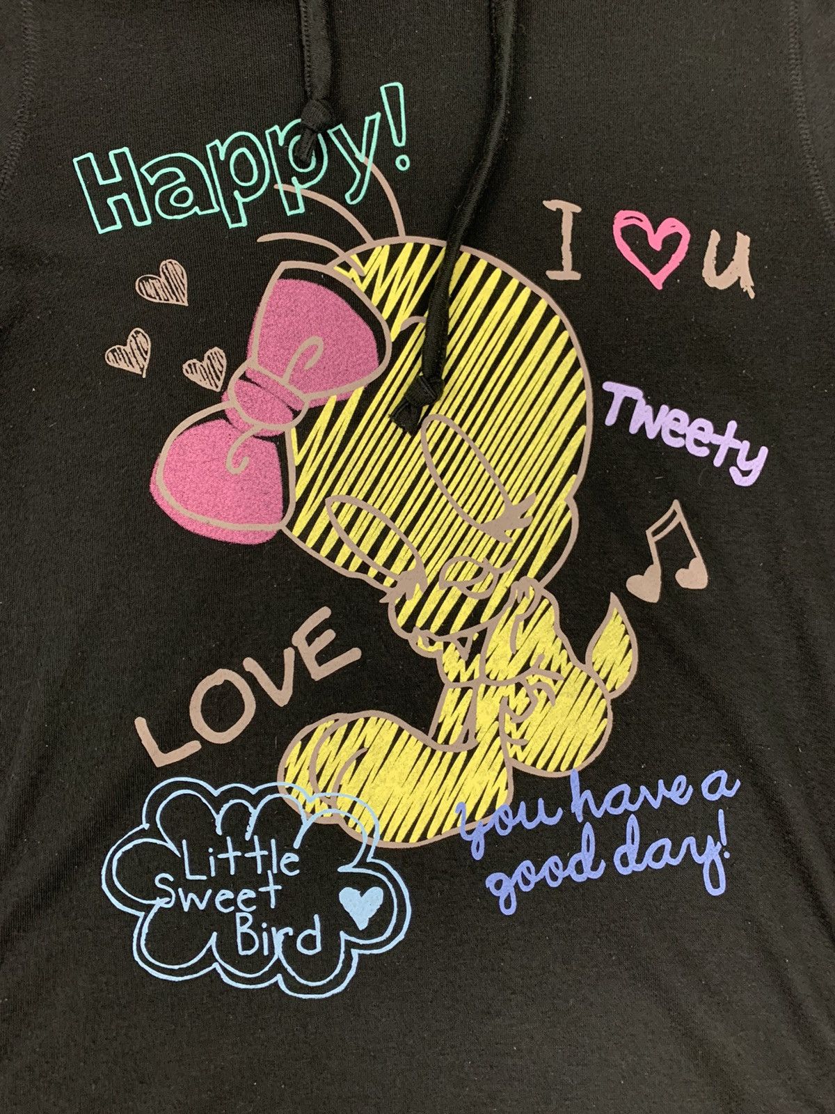 Japanese Brand × Warner Bros TWEETY Looney Tunes Streetwear Sweater Hoodie Jacket Size M / US 6-8 / IT 42-44 - 4 Thumbnail