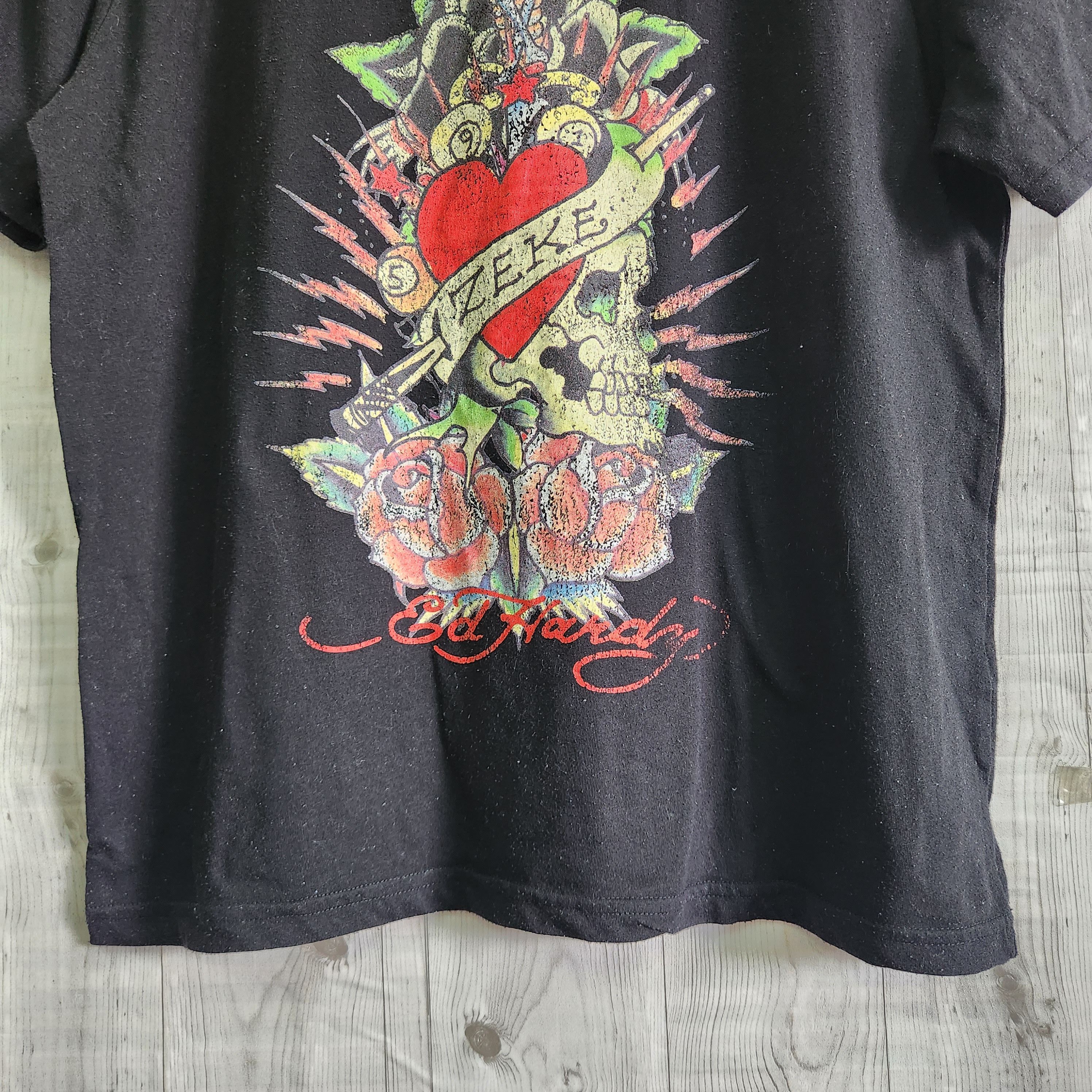 Ed Hardy Born To Catch Hell Zeke TShirt