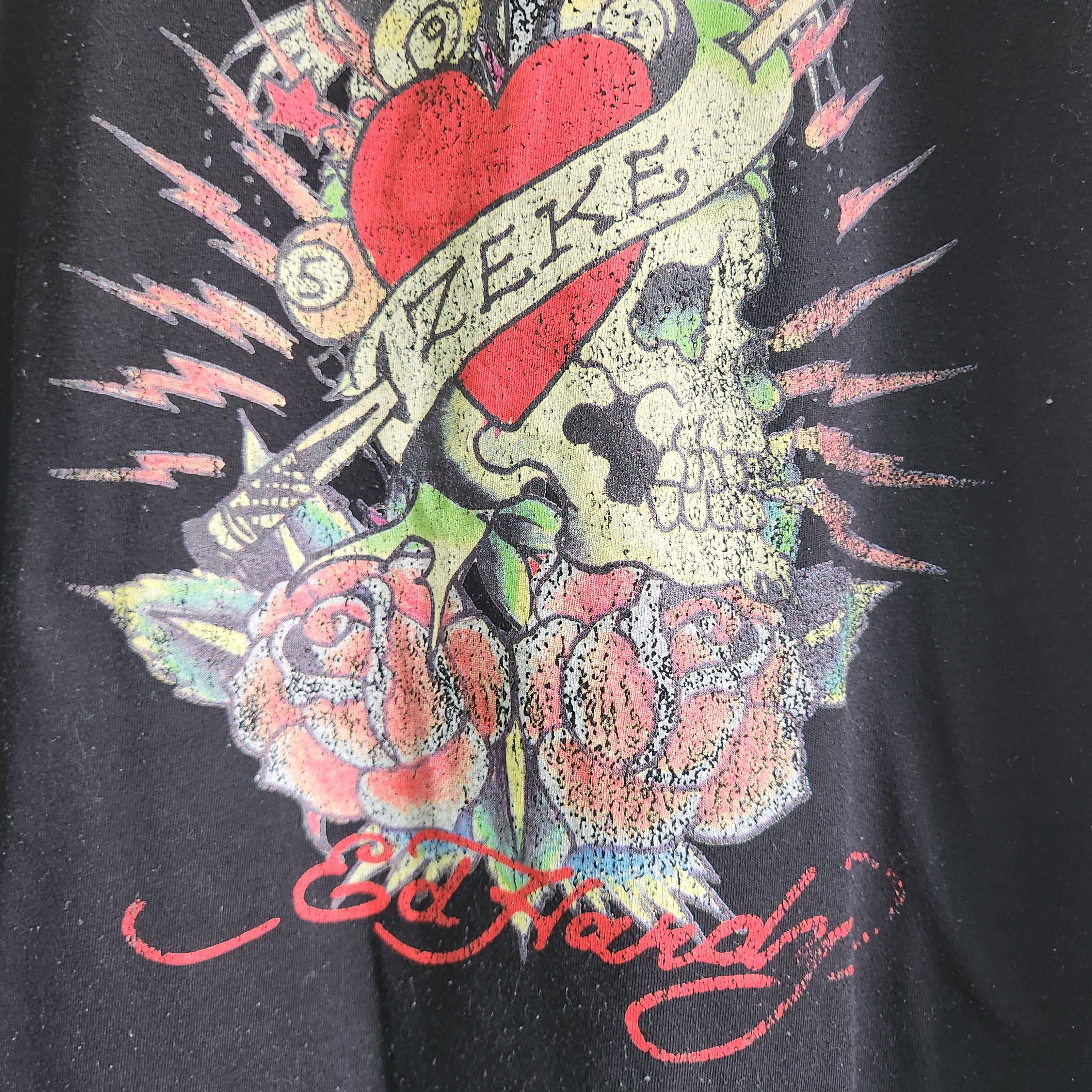 Ed Hardy Born To Catch Hell Zeke TShirt