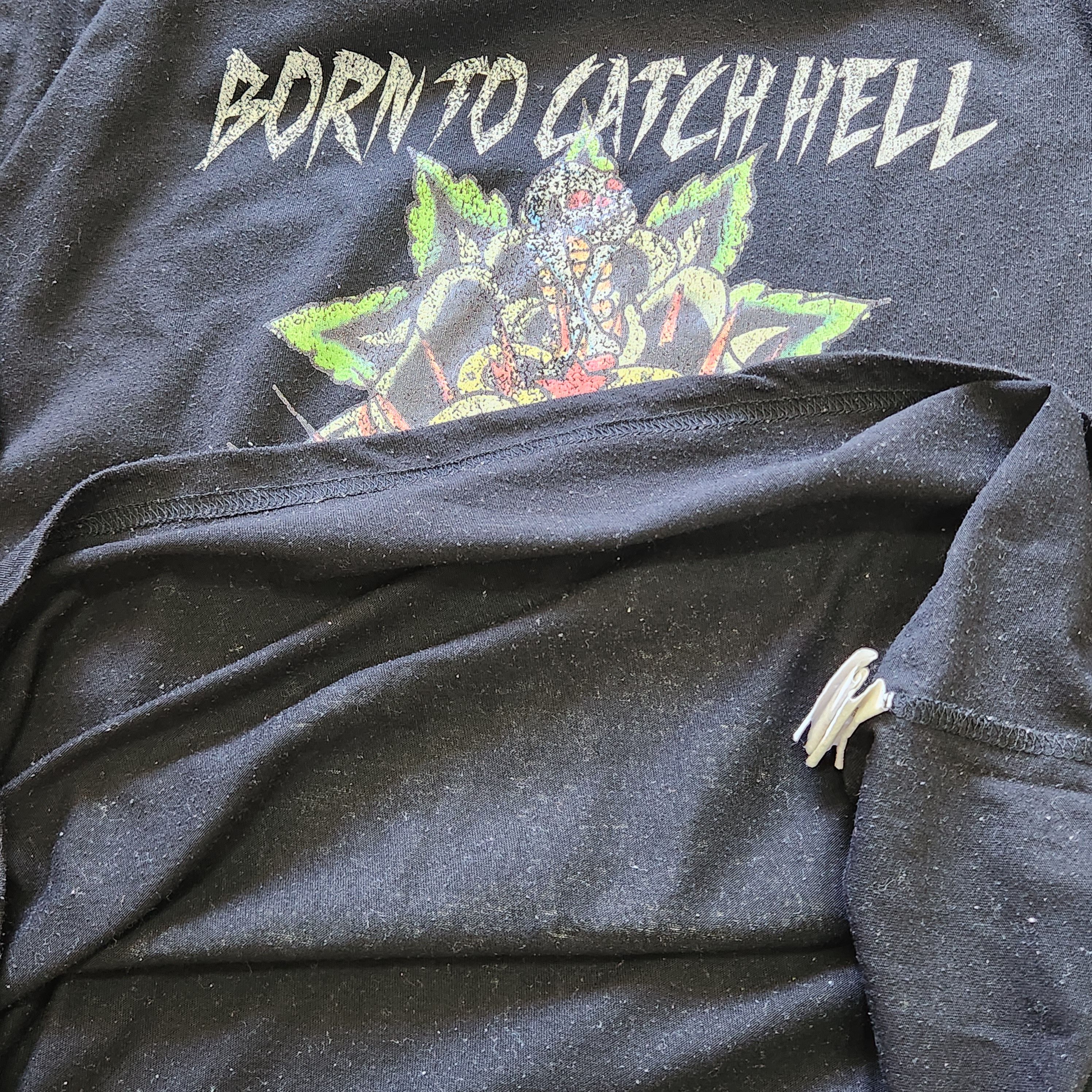 Ed Hardy Born To Catch Hell Zeke TShirt
