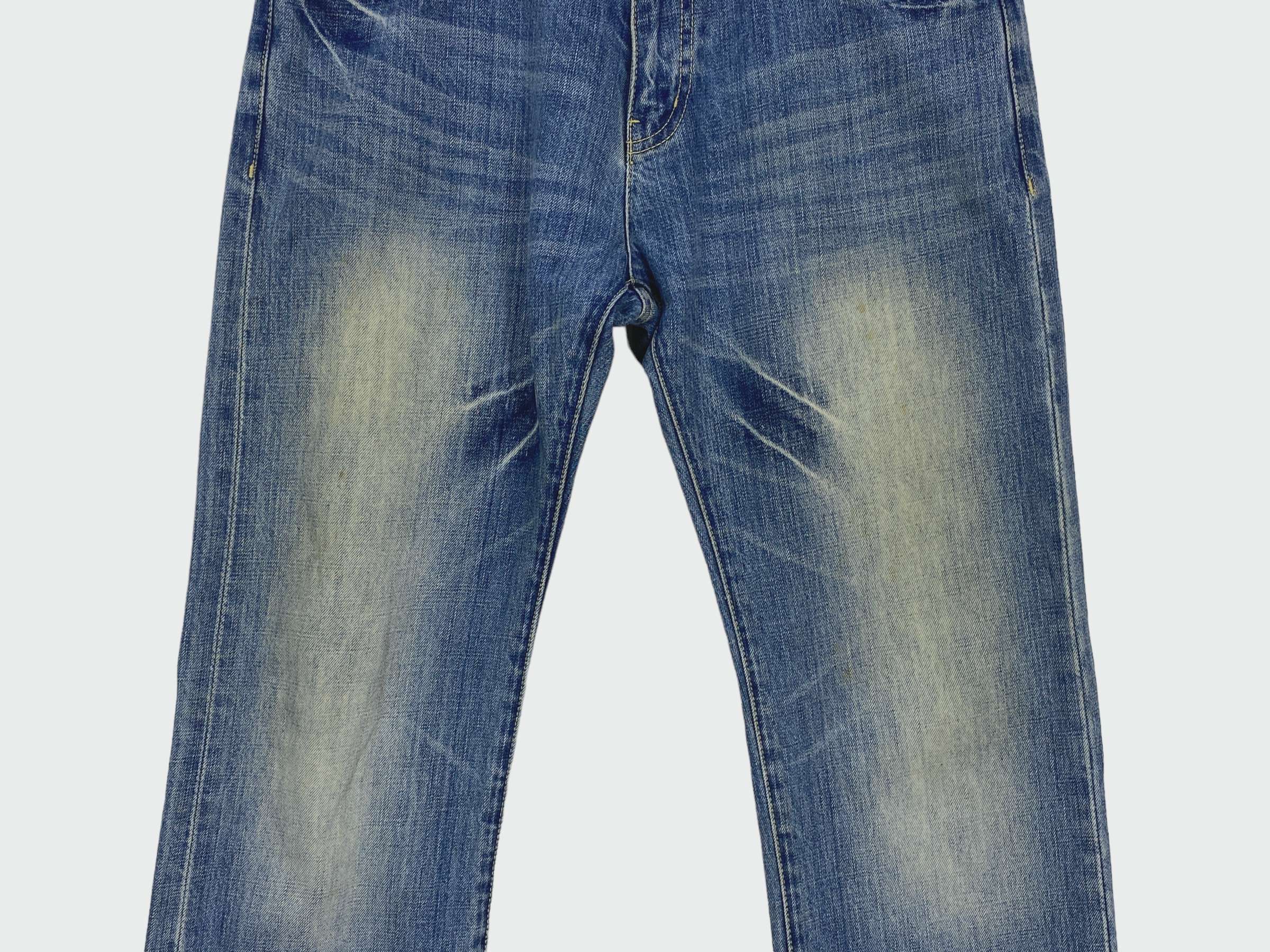 Global Work × Japanese Brand Global Work Jeans Distressed Denim Japanese Brand Size US 32 / EU 48 - 5 Thumbnail