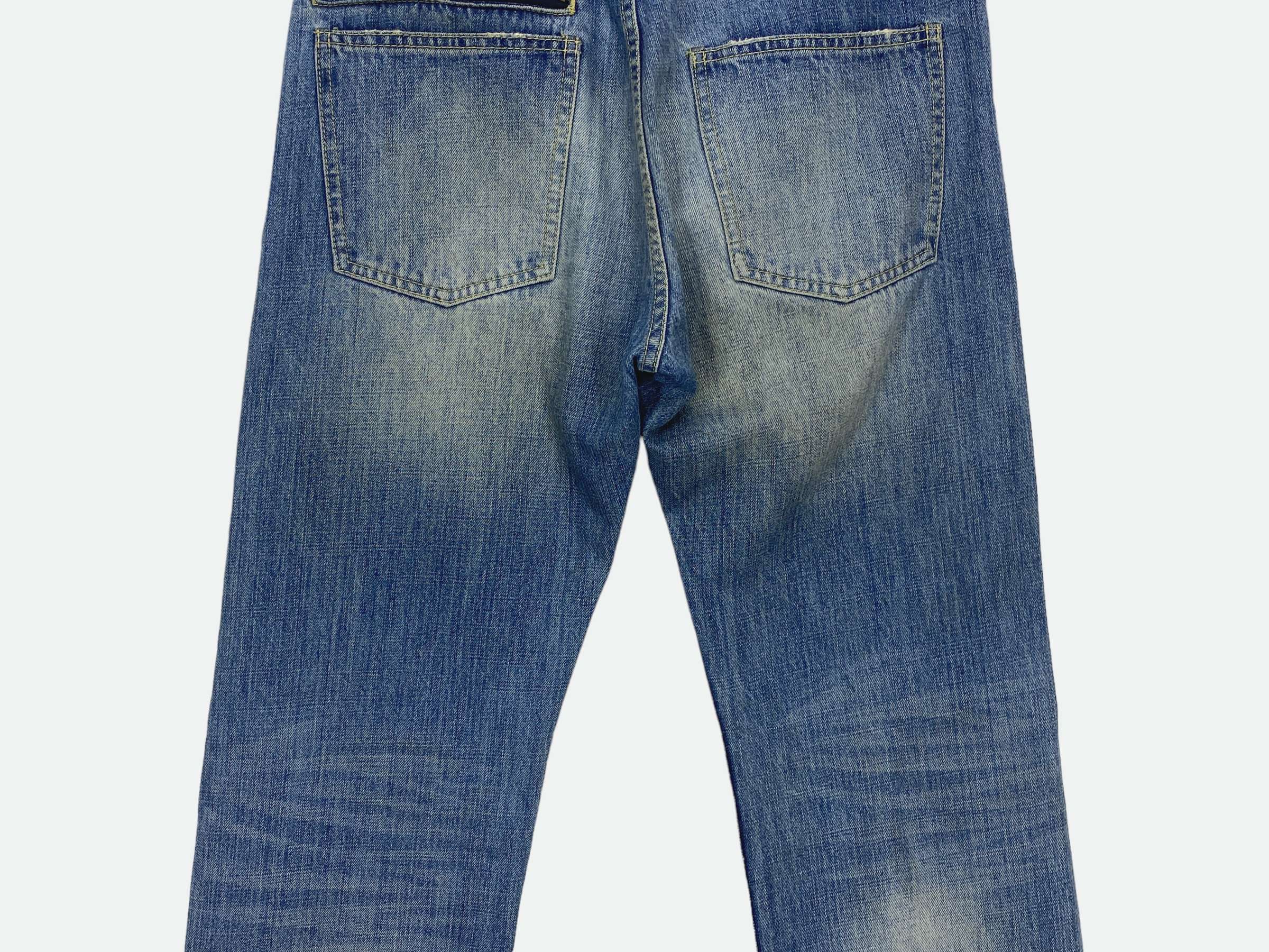 Global Work × Japanese Brand Global Work Jeans Distressed Denim Japanese Brand Size US 32 / EU 48 - 7 Thumbnail