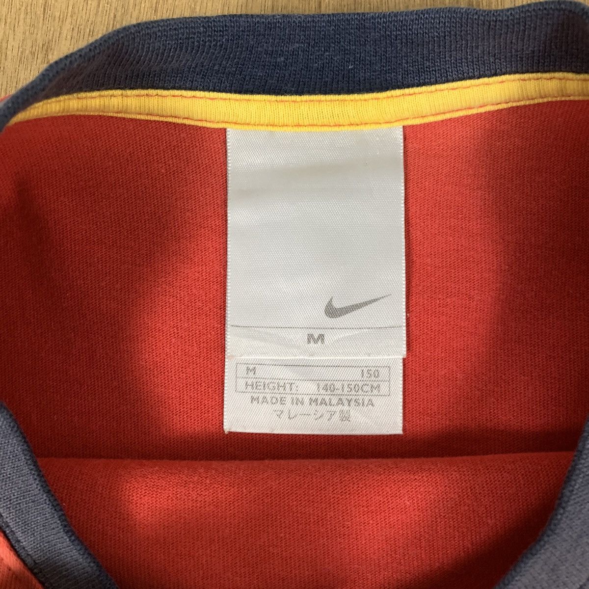 American Stitch × Nike × Sports Specialties NIKE Ringer Swoosh Center Big Logo Graphic Sportwear Tshirt Size US S / EU 44-46 / 1 - 15 Thumbnail