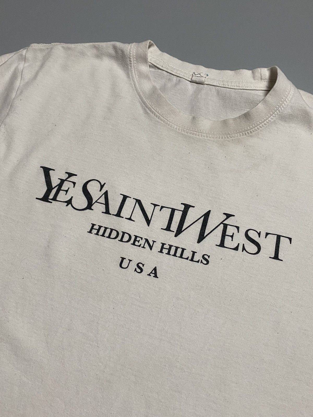 Vintage YeSaintWest hidden hills vintage t-shirt Kanye Size US S / EU 44-46 / 1 - 3 Thumbnail